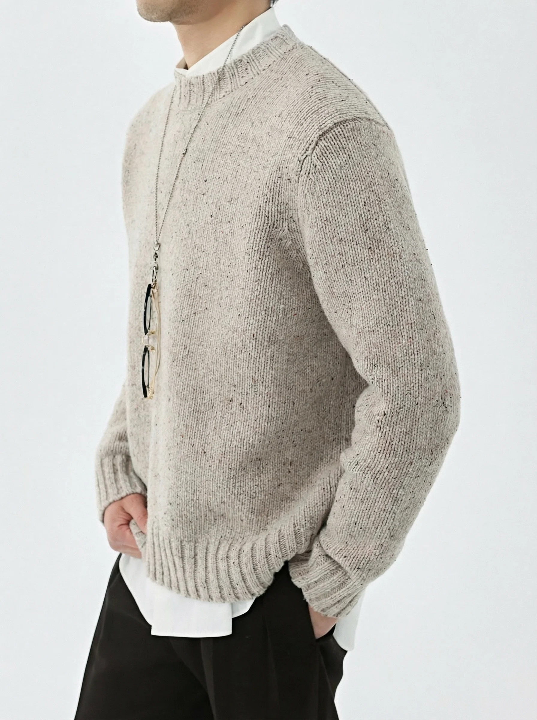 Speckled Crewneck Sweater - Image 4