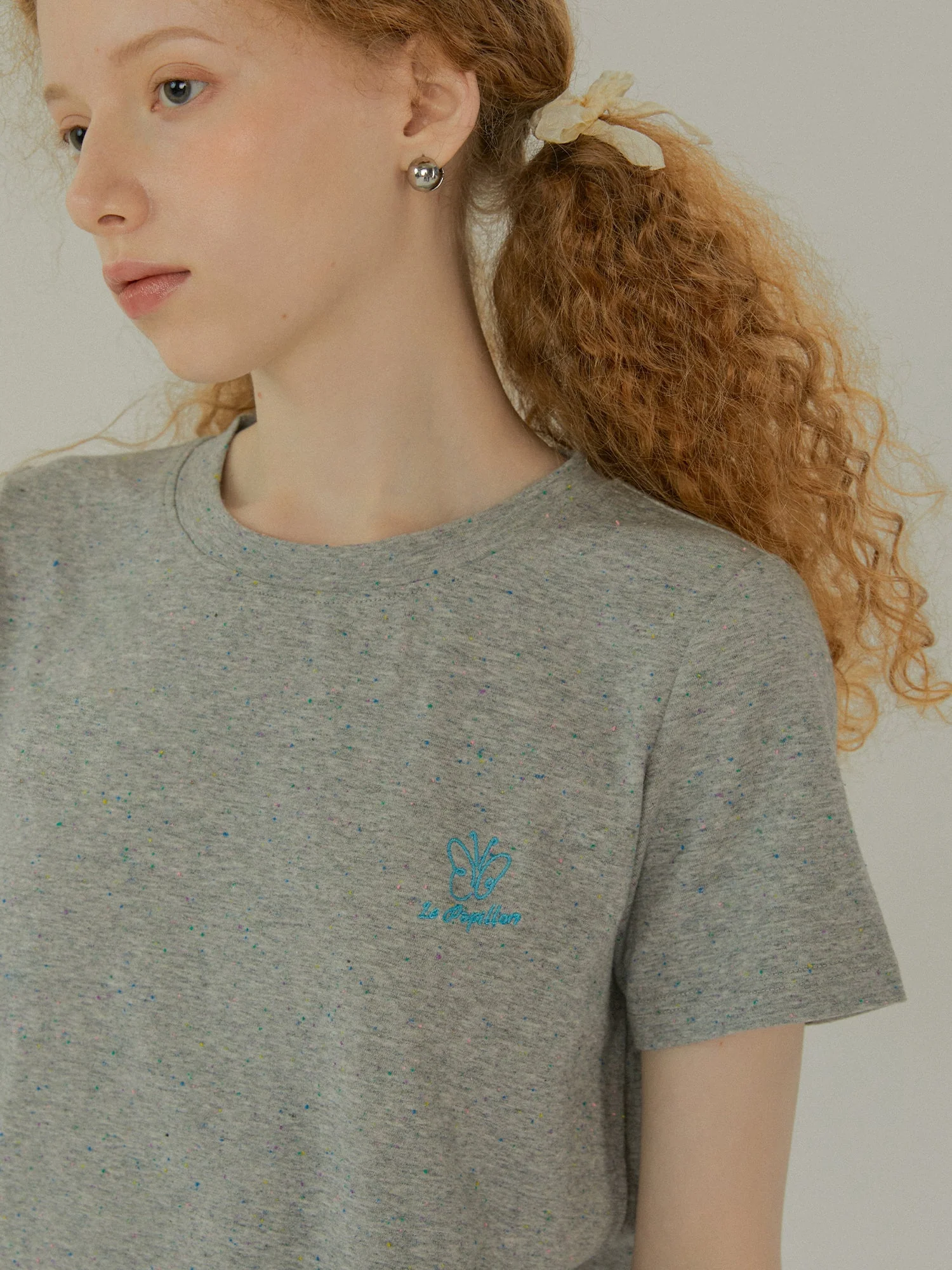 Speckled Floral T-Shirt - Image 4