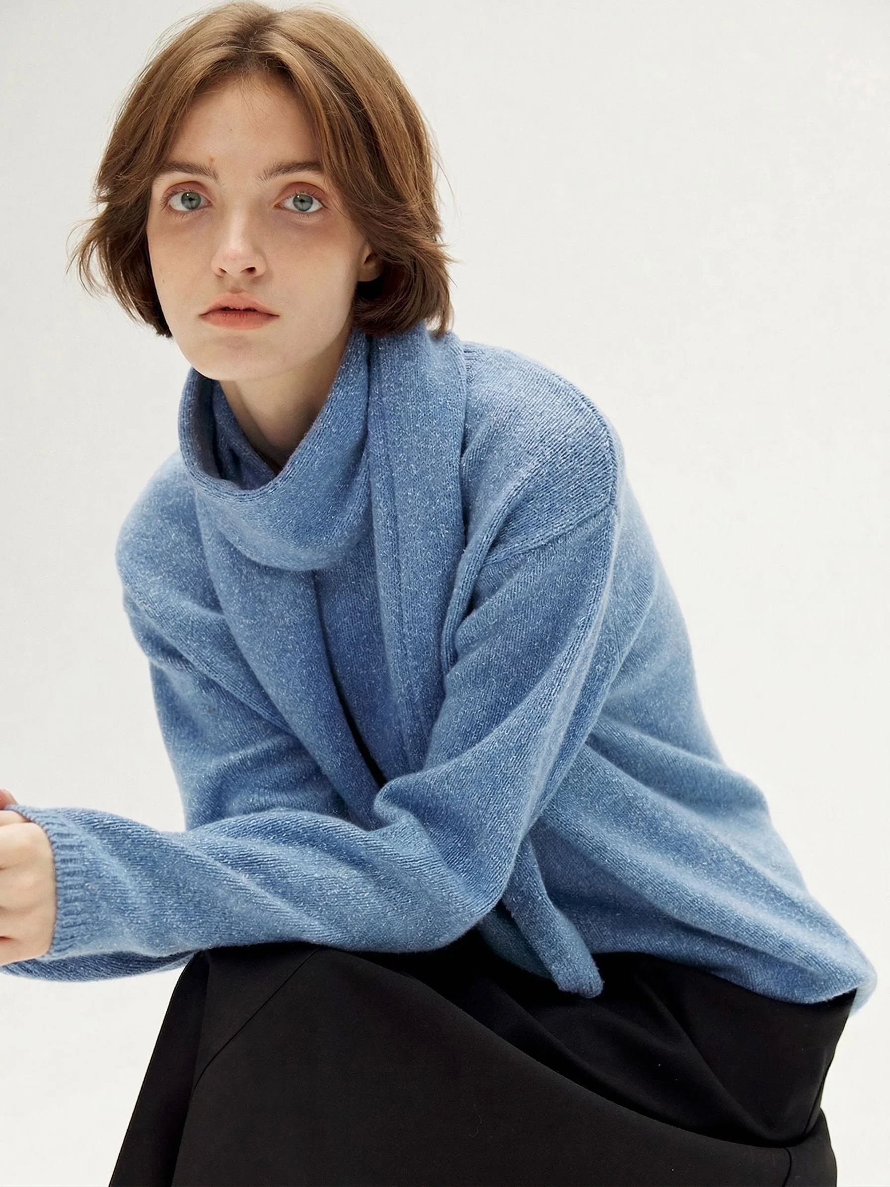 Speckled Knit Sweater