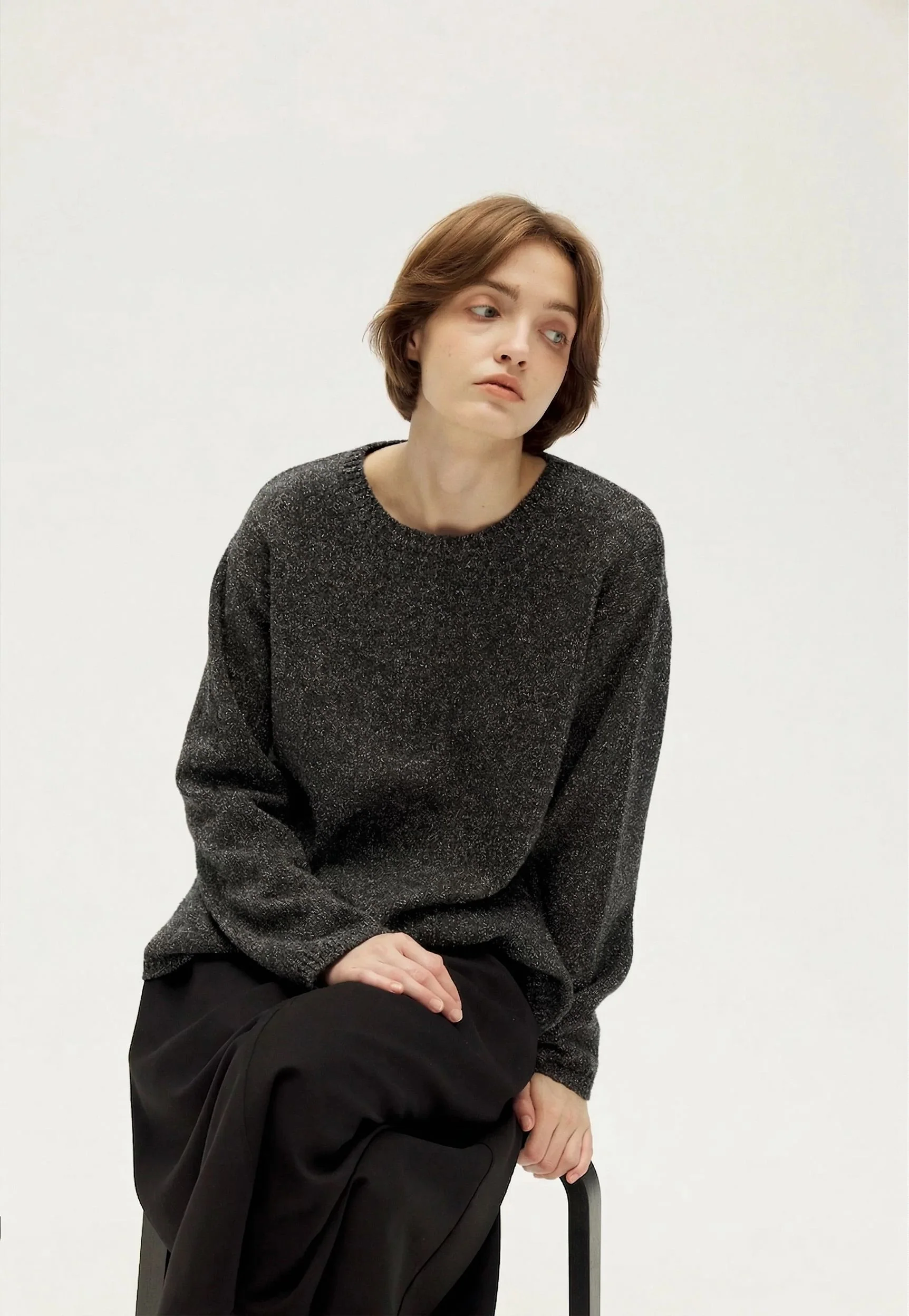 Speckled Knit Sweater - Image 2