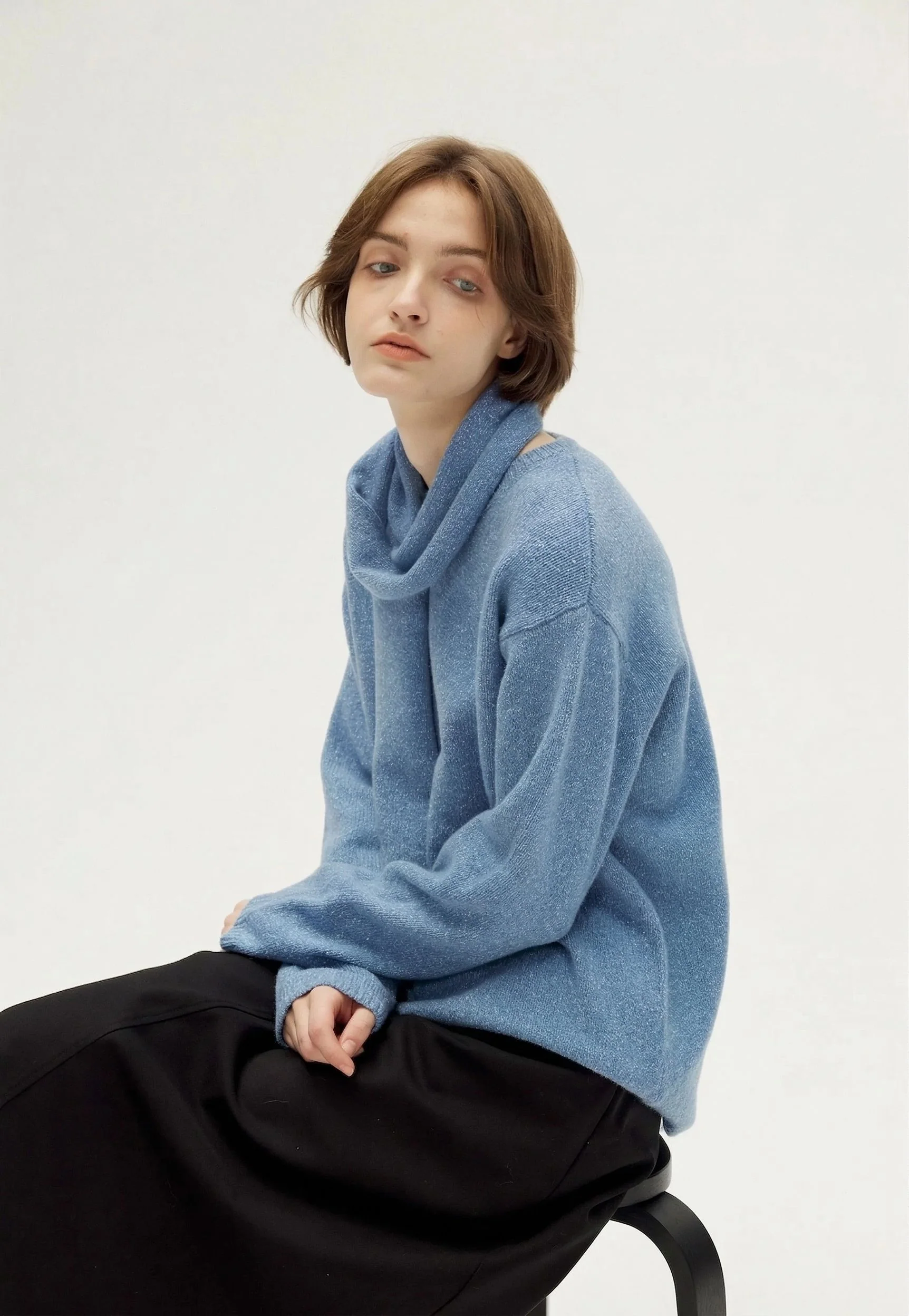 Speckled Knit Sweater - Image 3