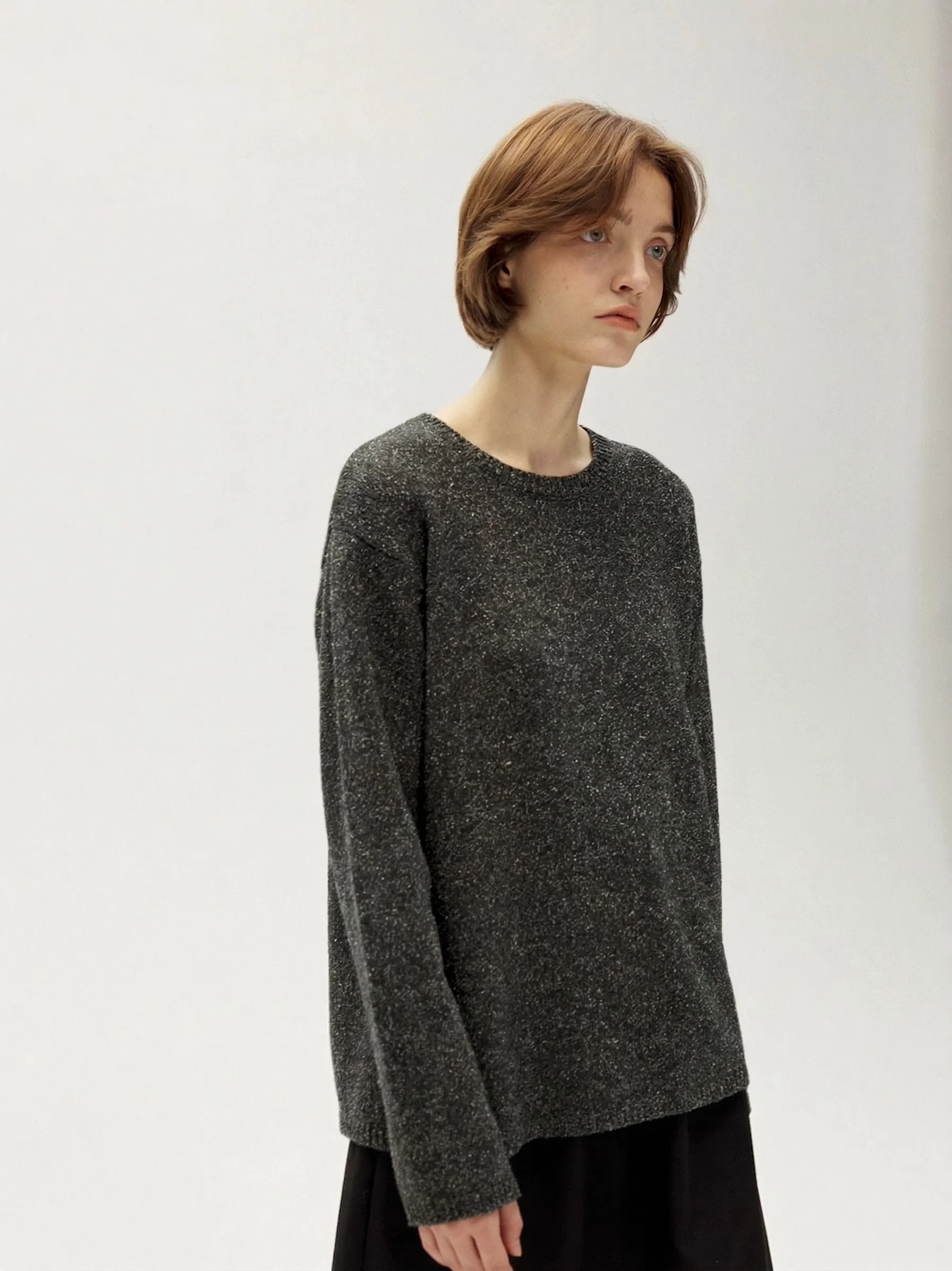 Speckled Knit Sweater - Image 6