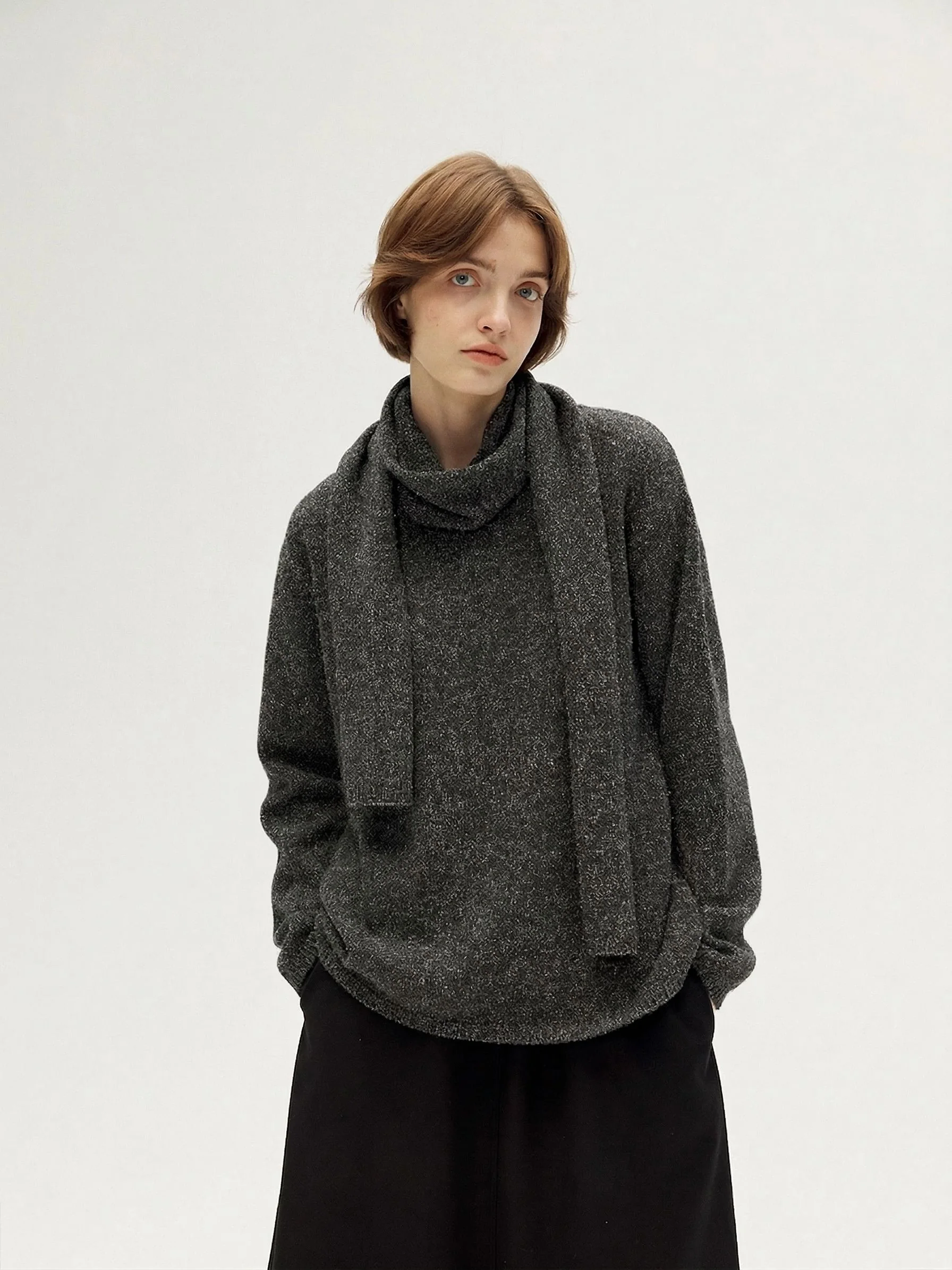 Speckled Knit Sweater - Image 7
