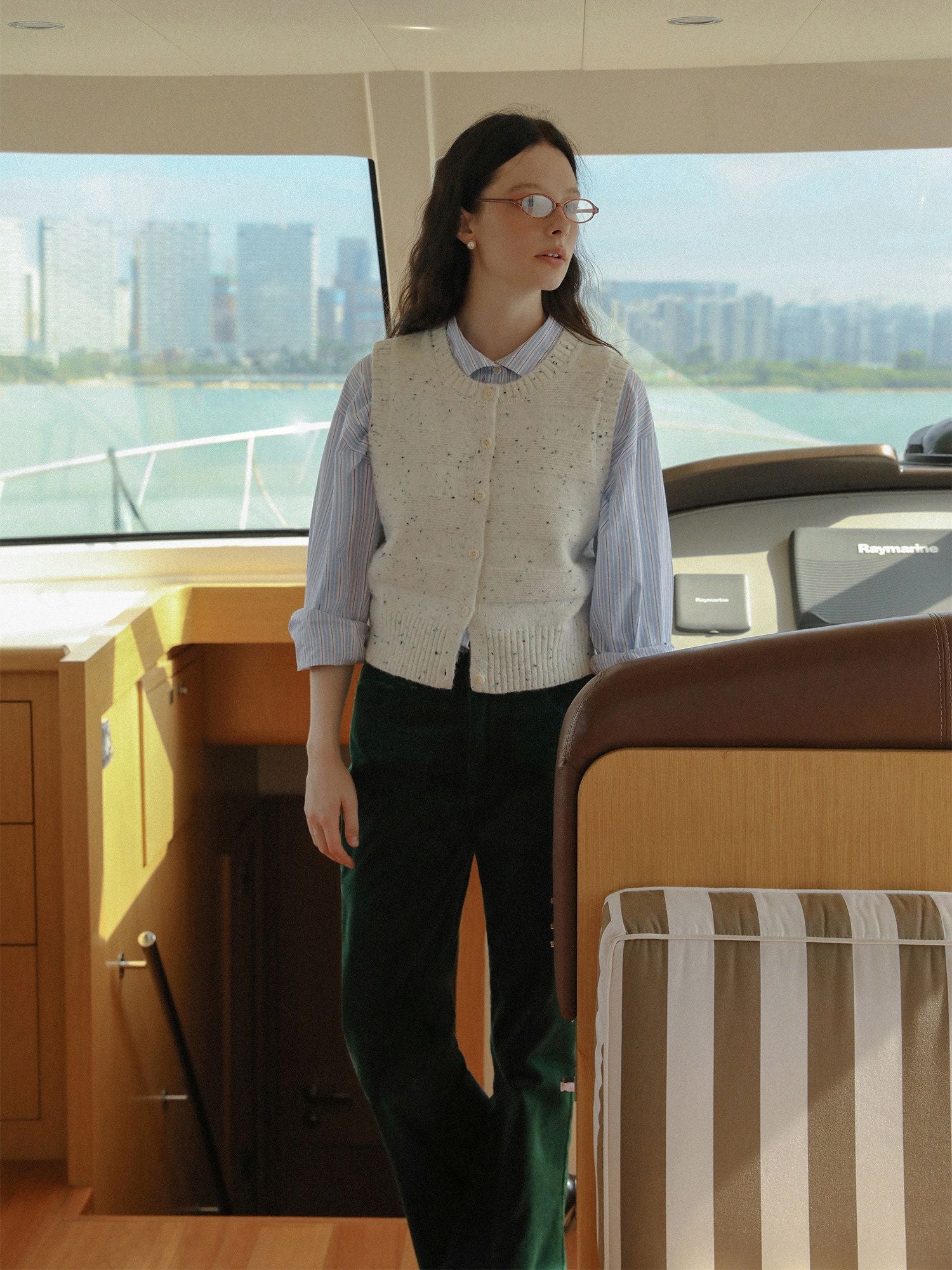 Speckled Knit Vest - Image 2