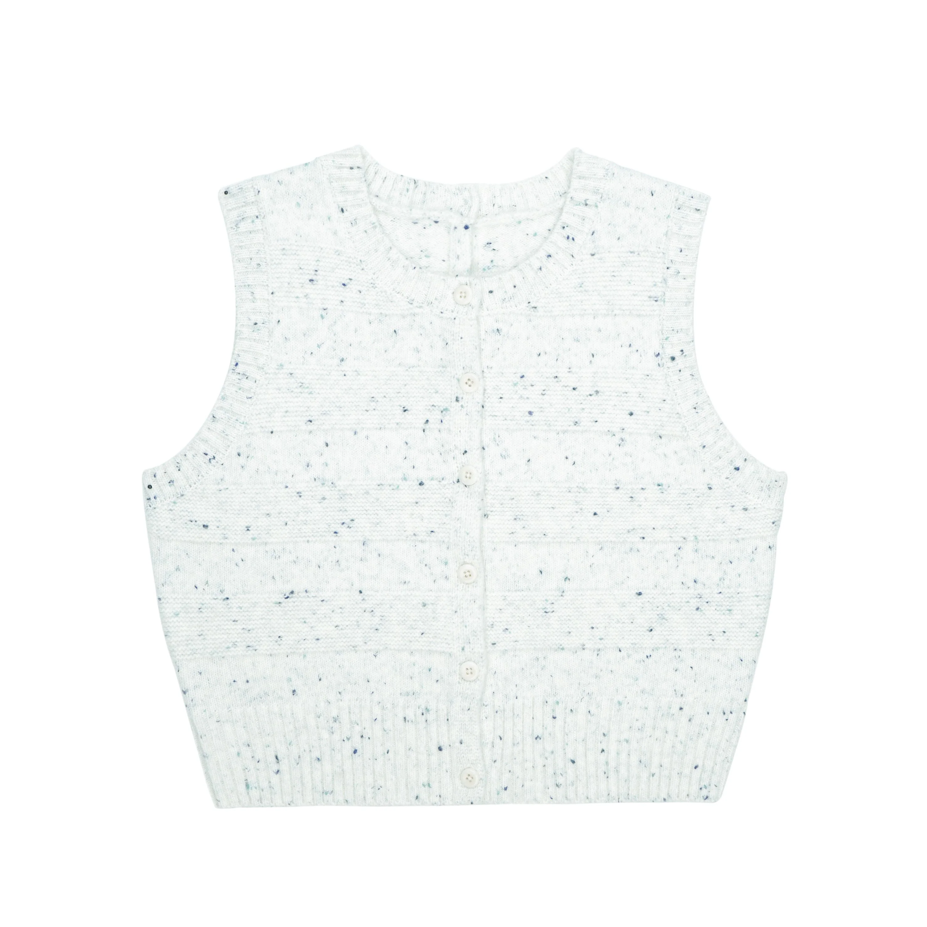 Speckled Knit Vest - Image 6