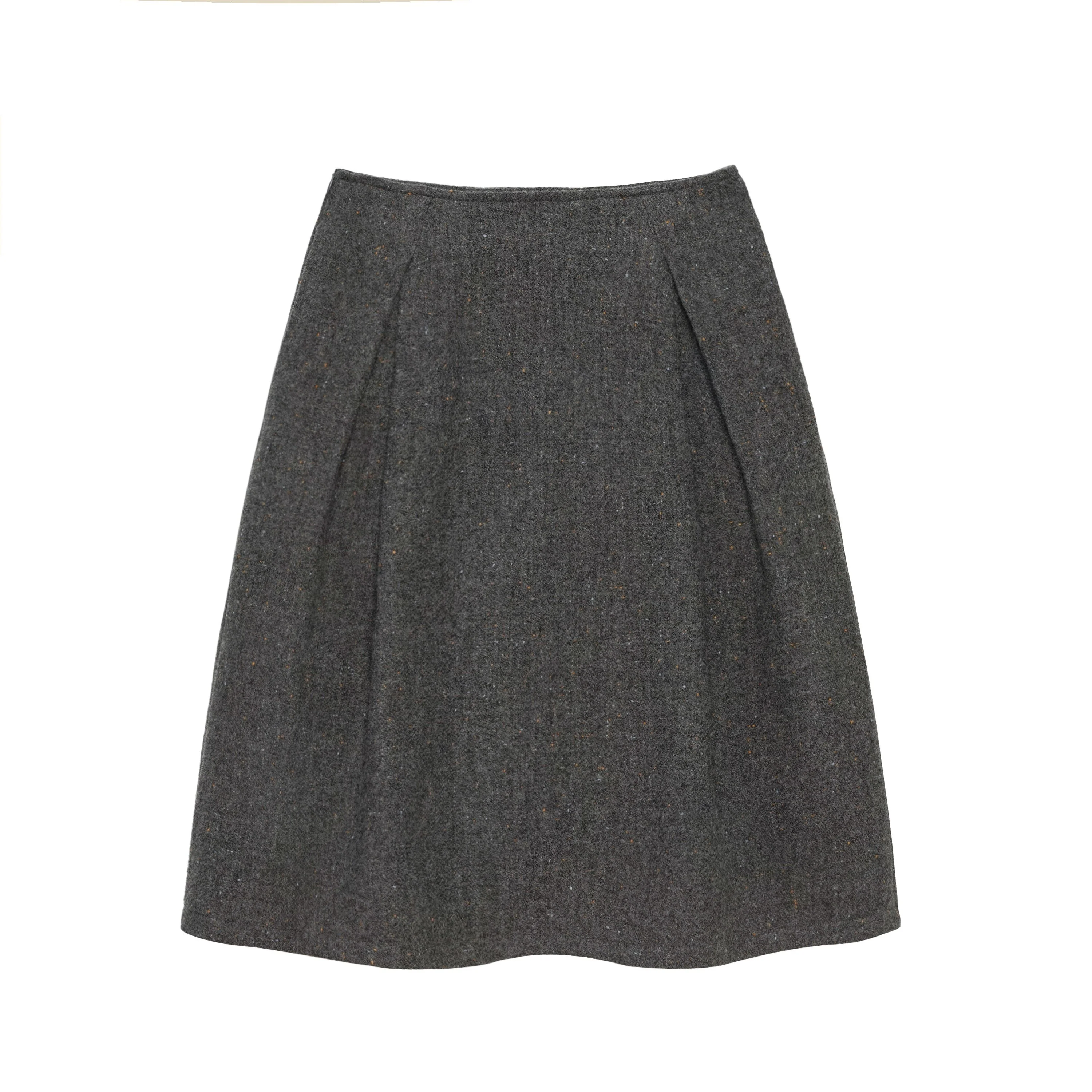 Speckled Pleated Midi Skirt - Image 6