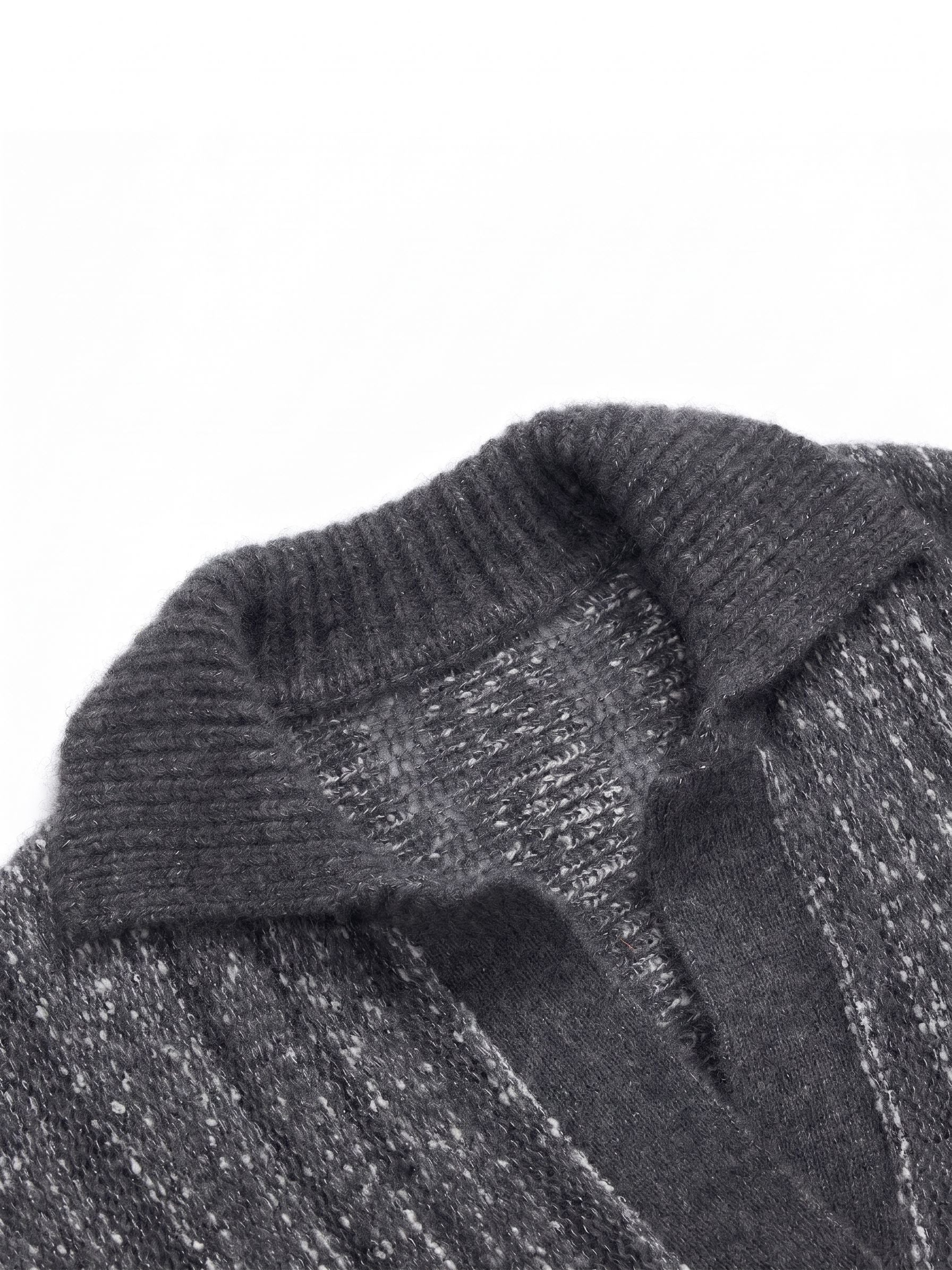 Speckled Polo Sweater