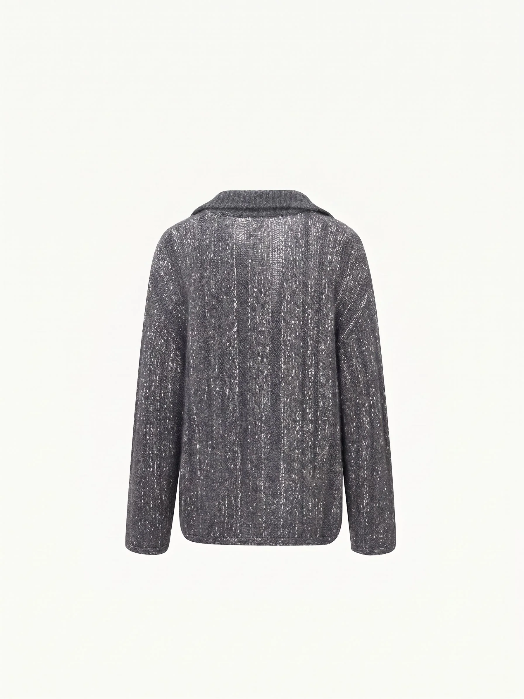 Speckled Polo Sweater - Image 5