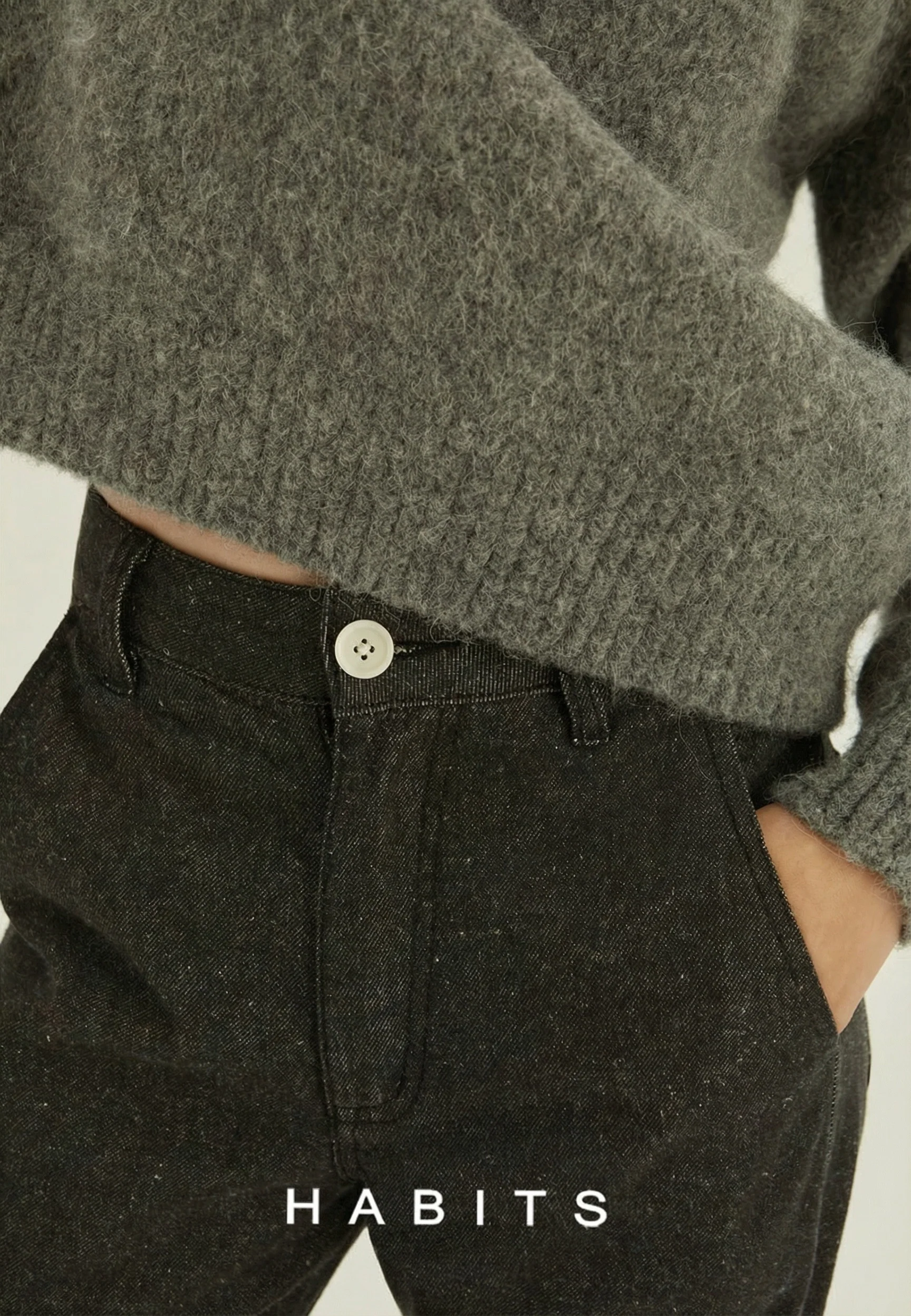 Speckled Wide-Leg Jeans - Image 6