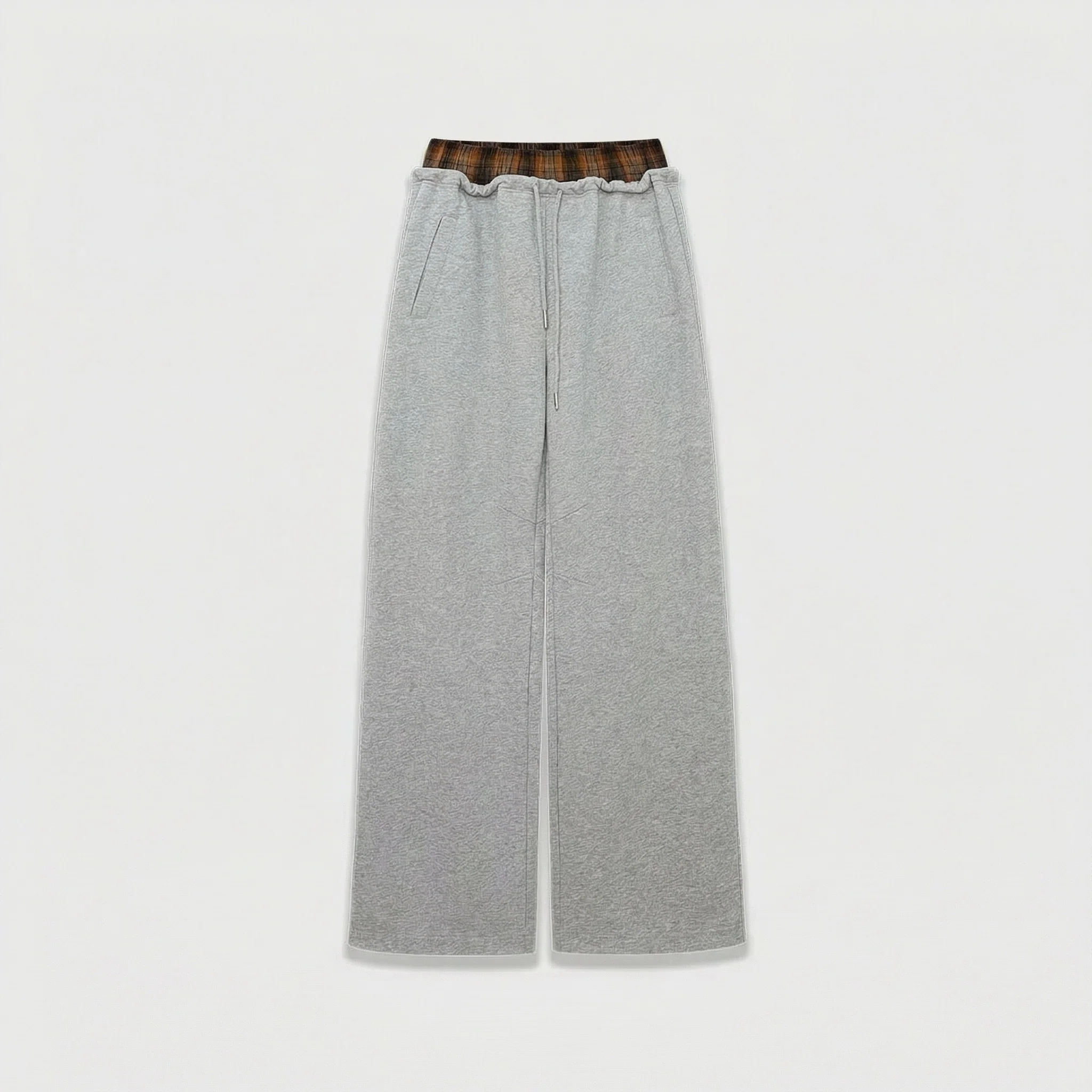 Splicing Drawstring Sweatpants - Image 6