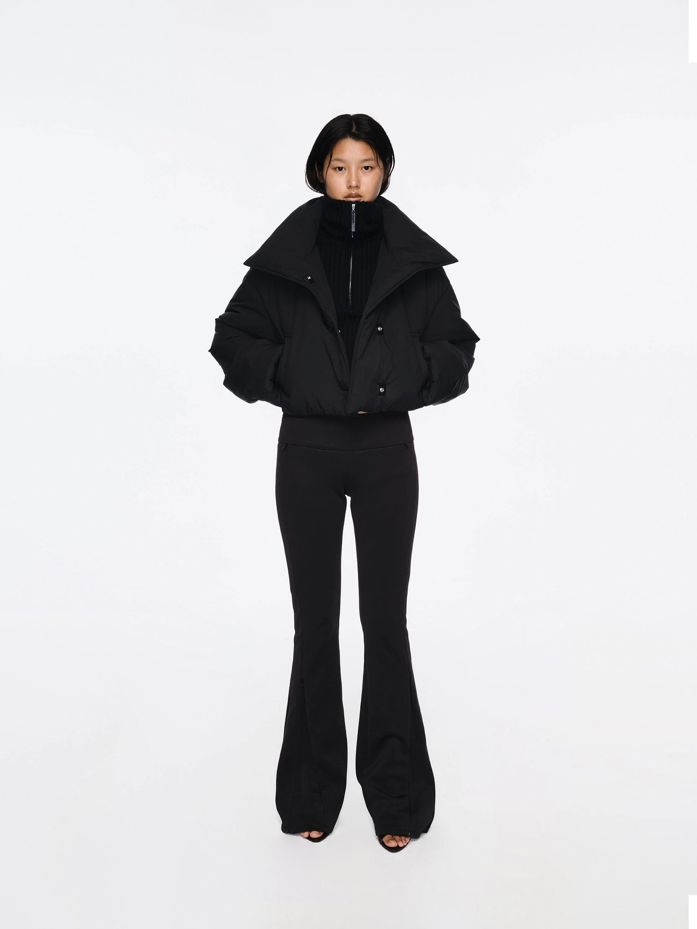 Split Hem Flare Pants - Image 3