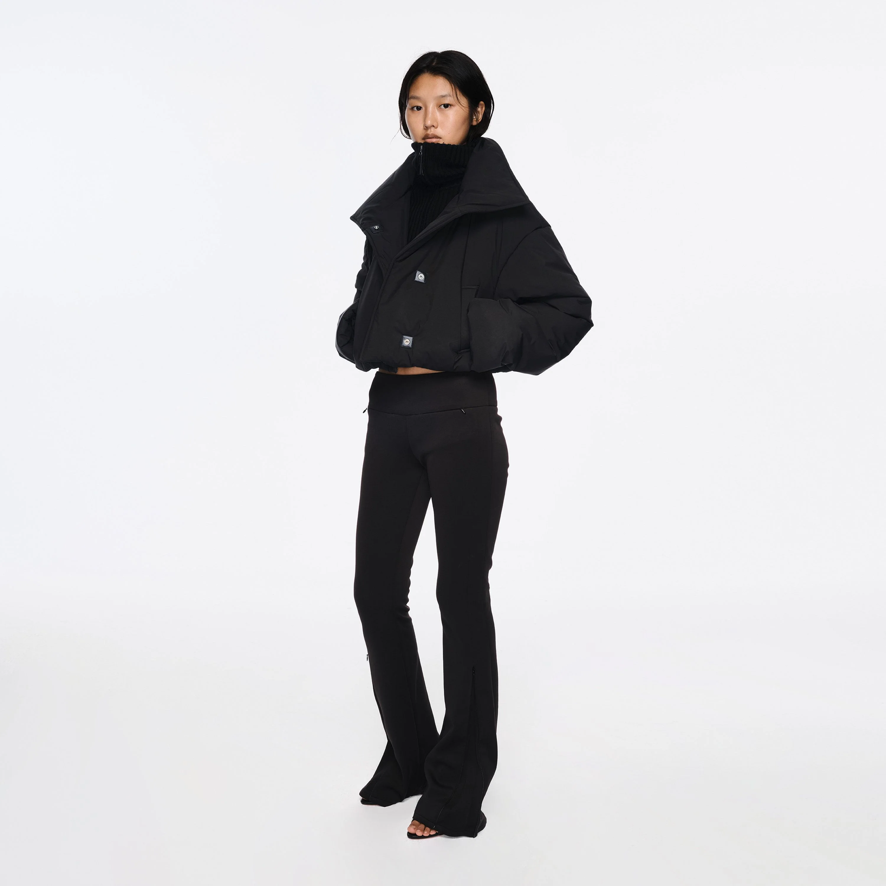 Split Hem Flare Pants - Image 6