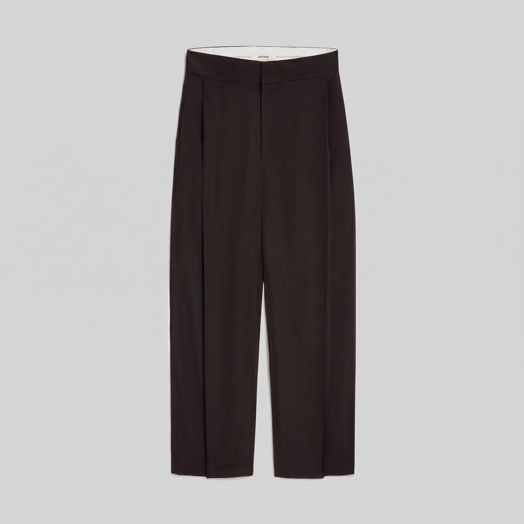 Split-Hem Wide Trousers - Image 4