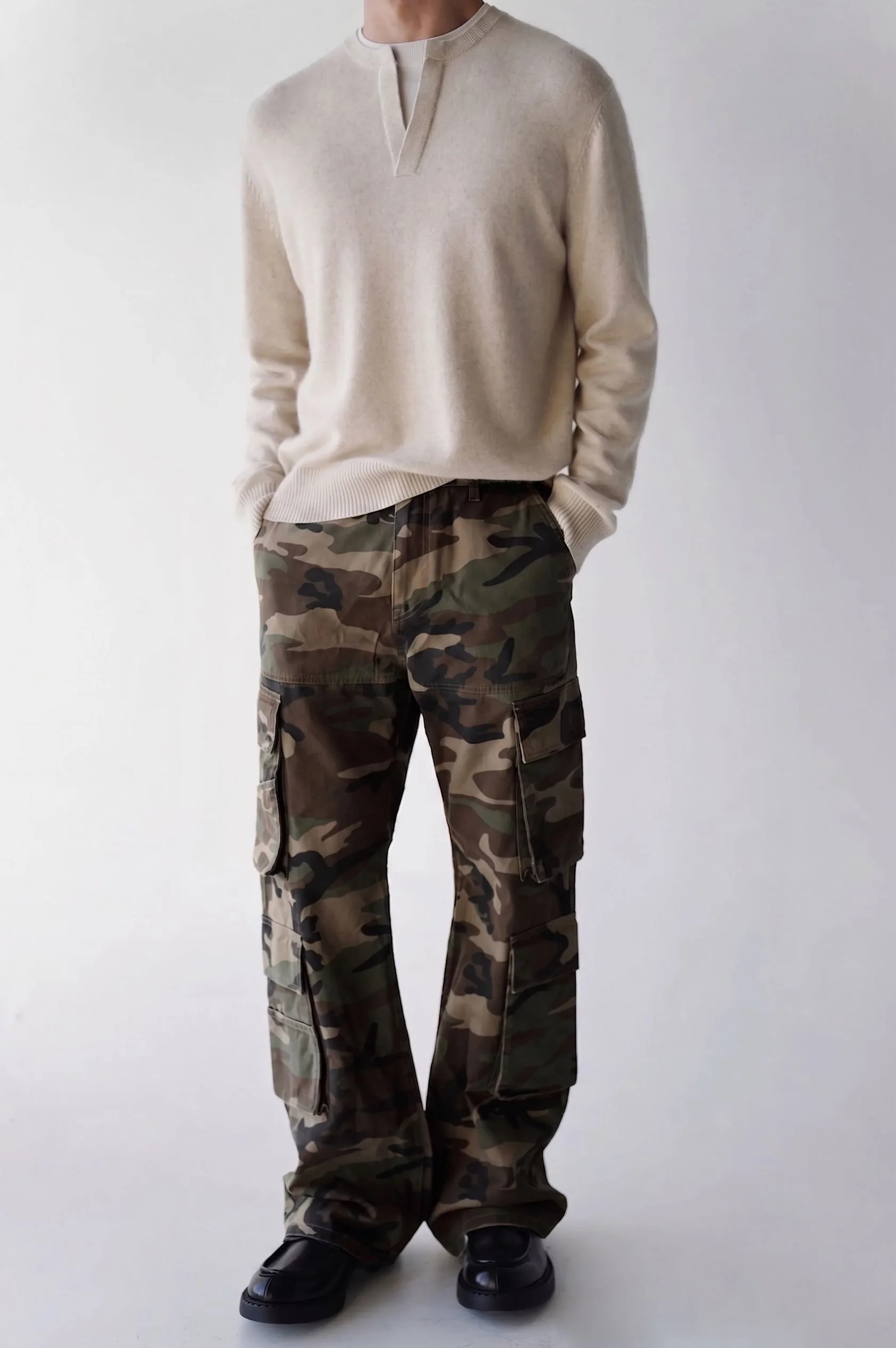 Split-Neck Sweater - Image 5