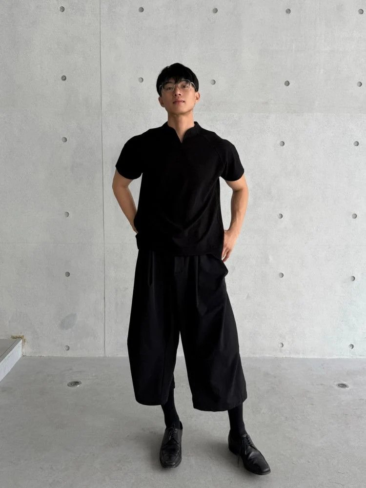 Split Neck Tee