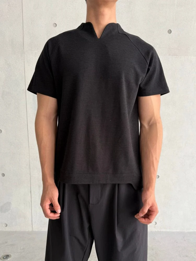 Split Neck Tee - Image 2