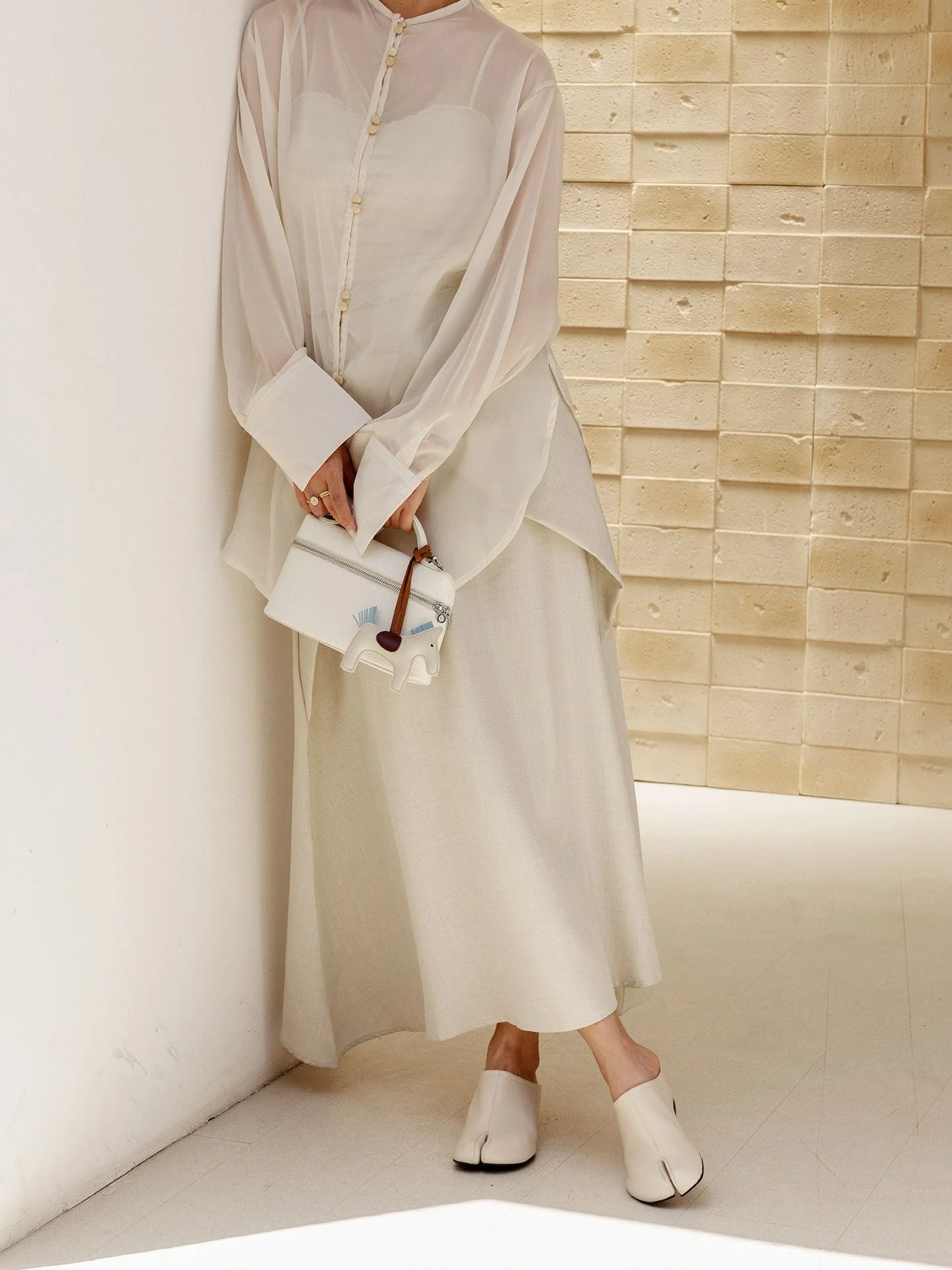 Split-Toe Leather Mules - Image 6