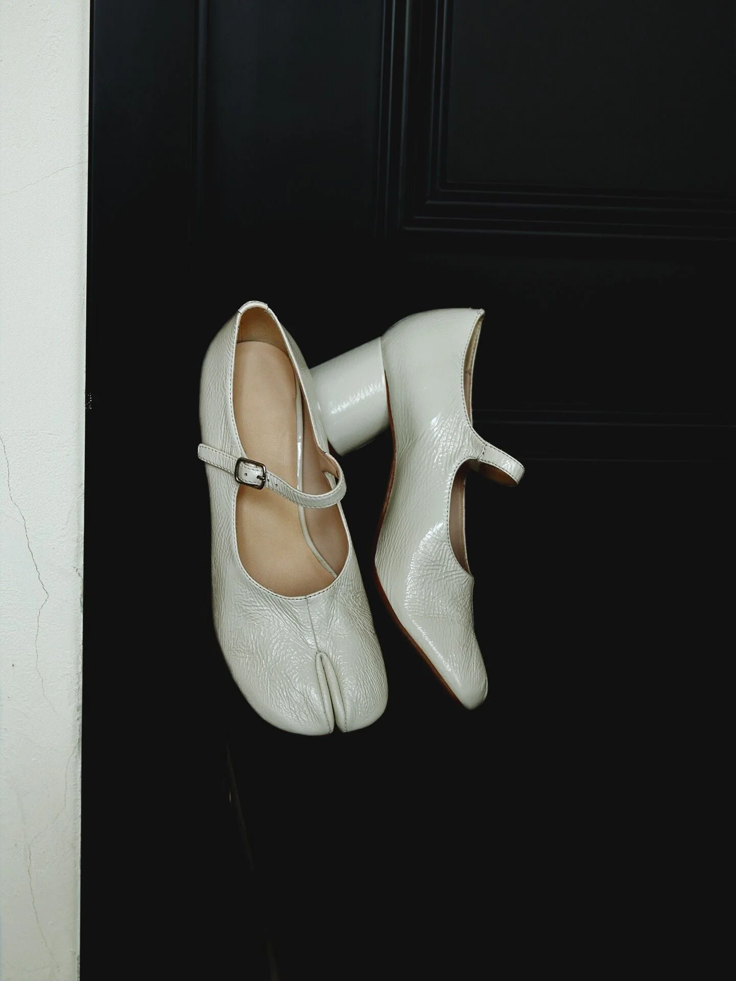 Split-Toe Mary Janes