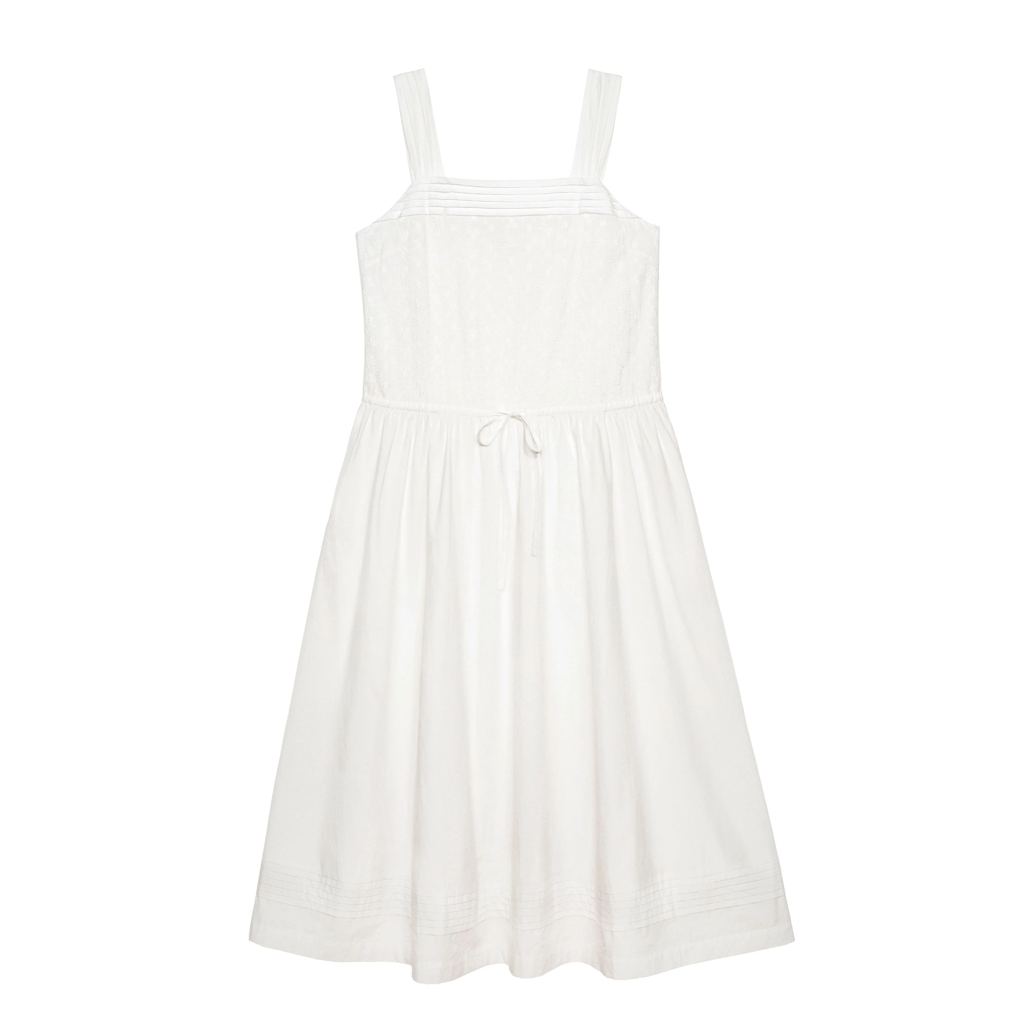 Square-Neck Drawstring Dress - Image 6