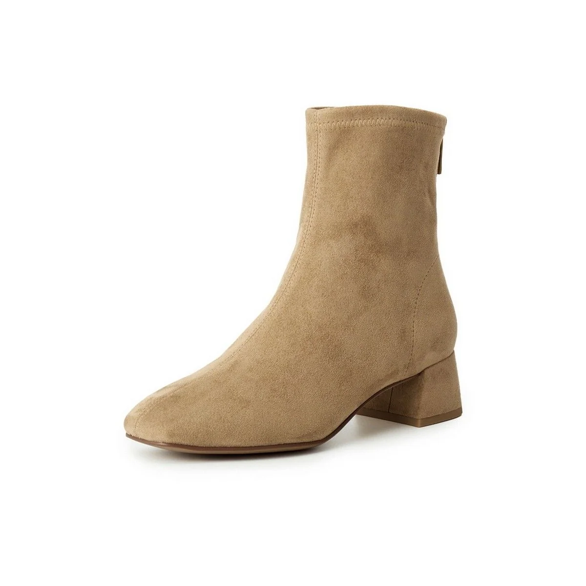 Square-Toe Ankle Boots - Image 3