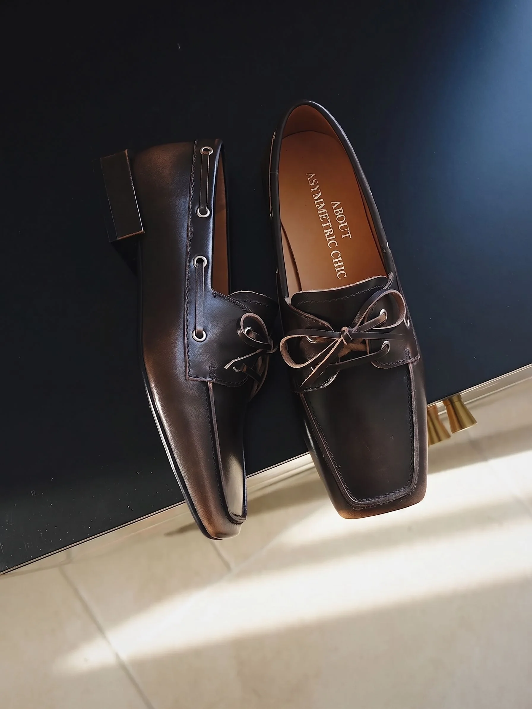 Square-Toe Lace Loafer - Image 3