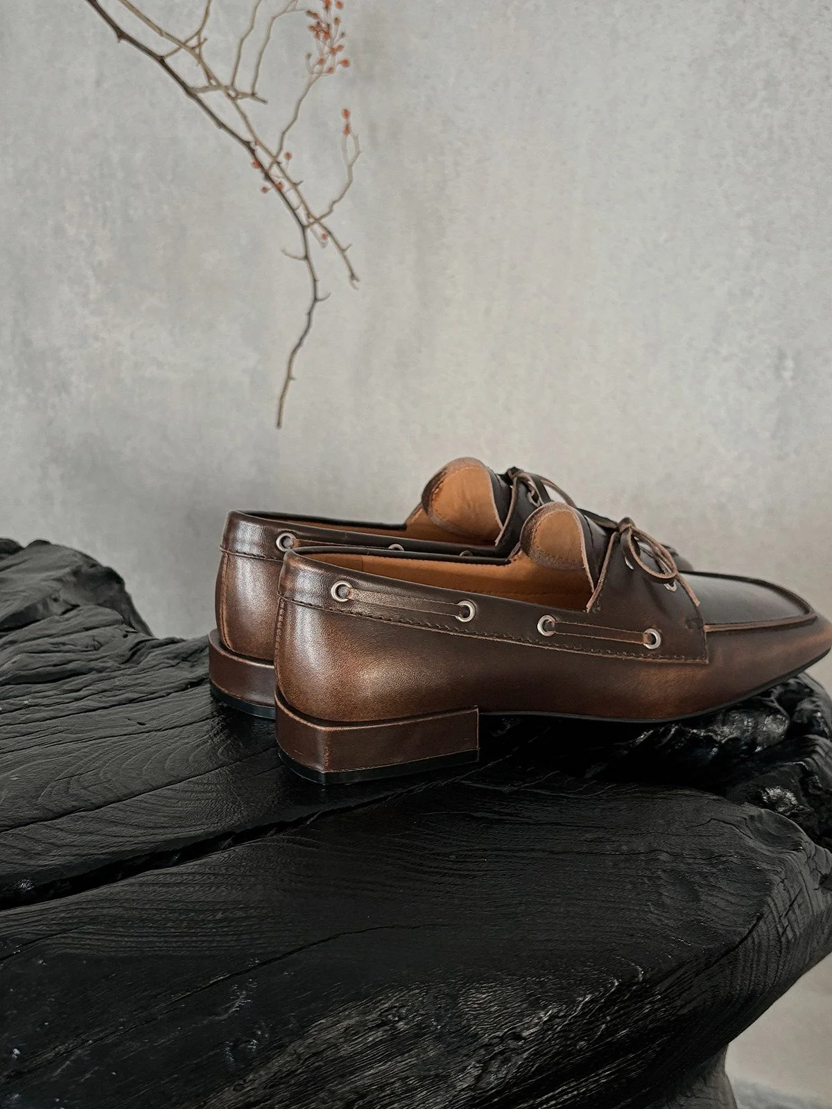 Square-Toe Lace Loafer - Image 4