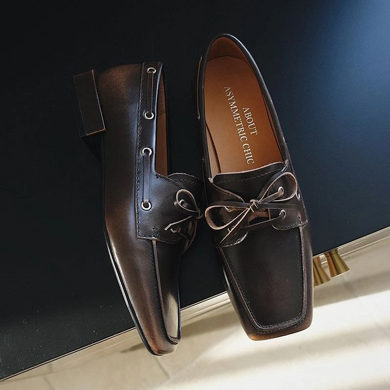 Square-Toe Lace Loafer - Image 5