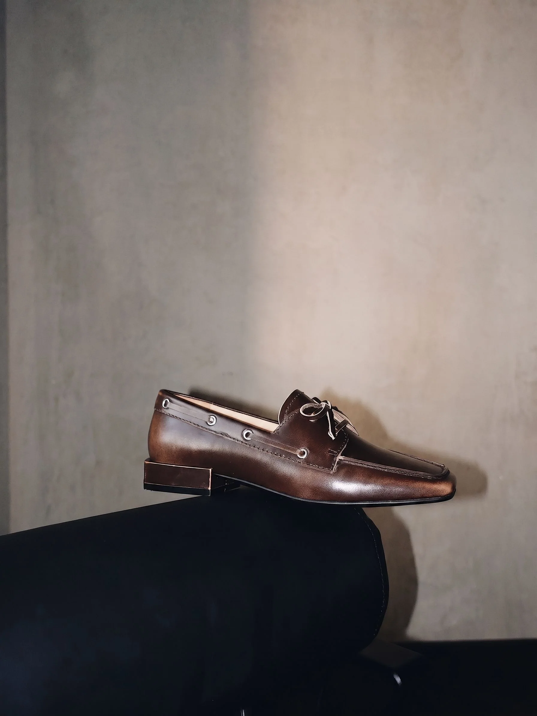 Square-Toe Lace Loafer - Image 7