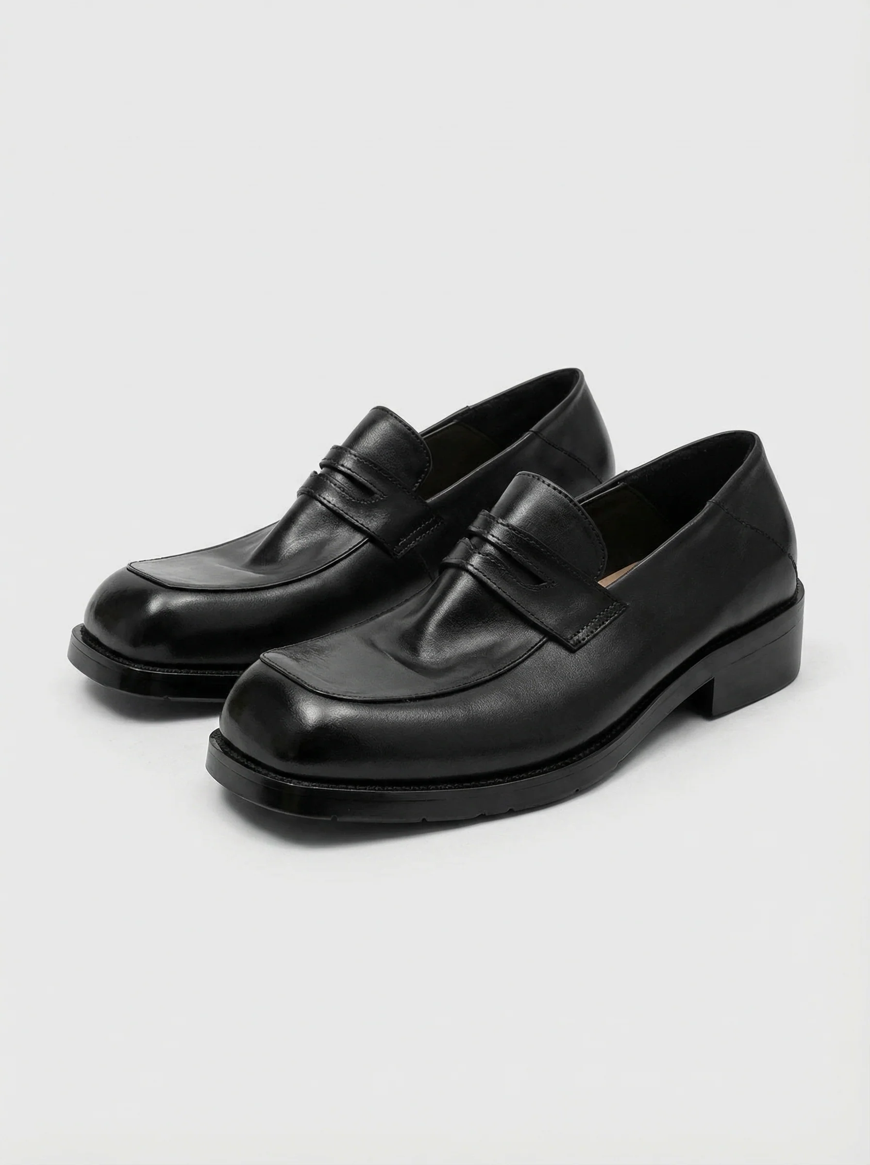 Square-Toe Loafers - Image 2