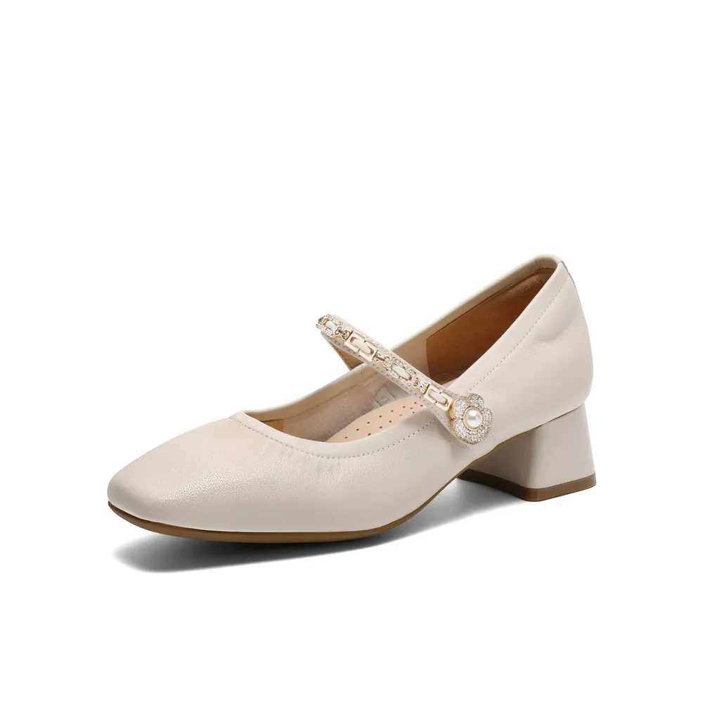 Square Toe Mary Jane Pump - Image 2