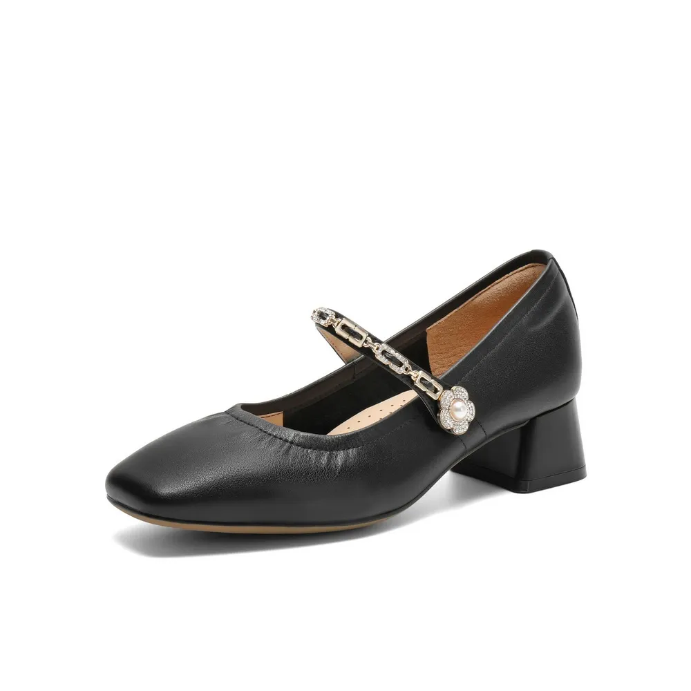 Square Toe Mary Jane Pump - Image 3