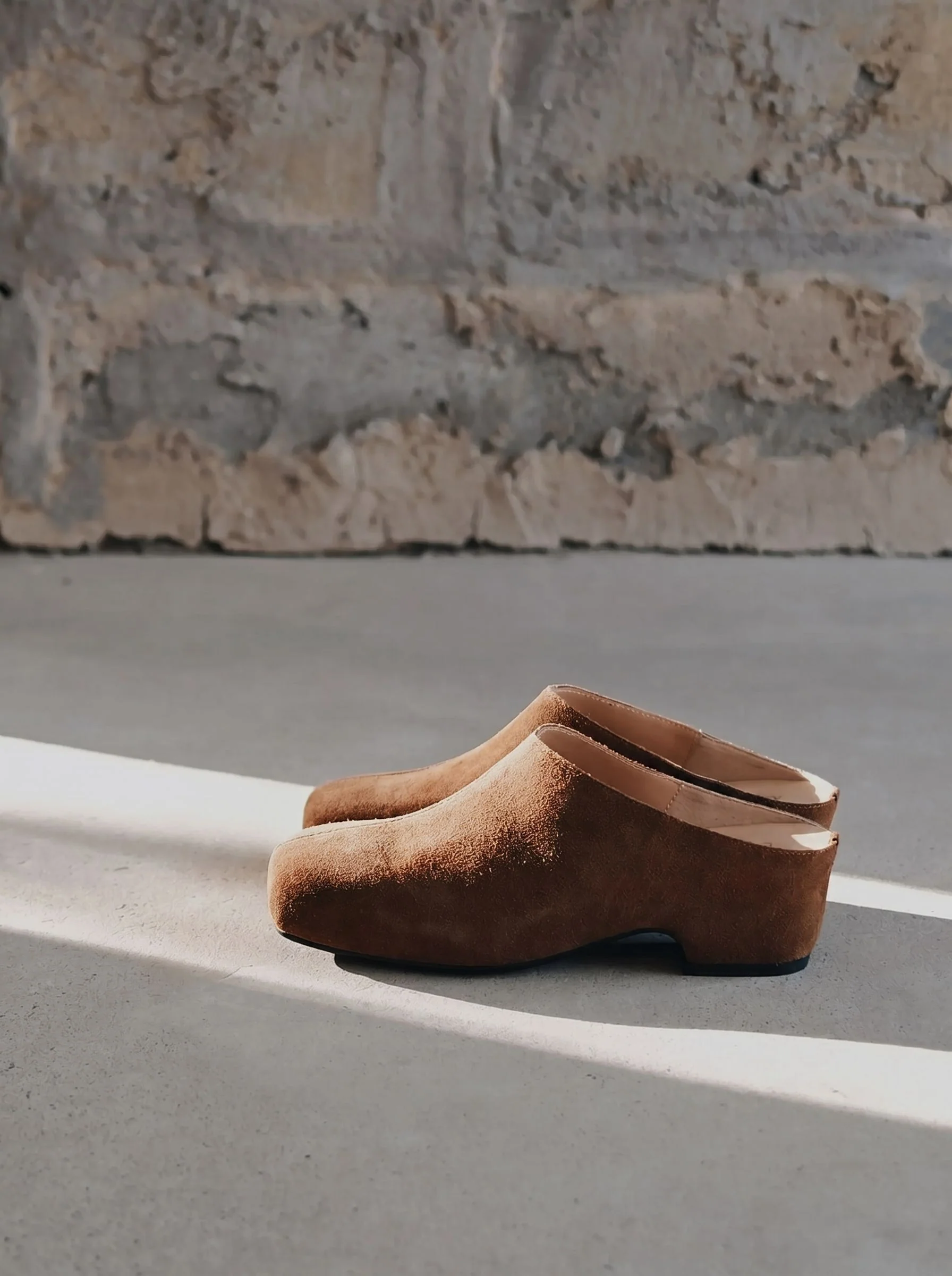 Square-Toe Mule