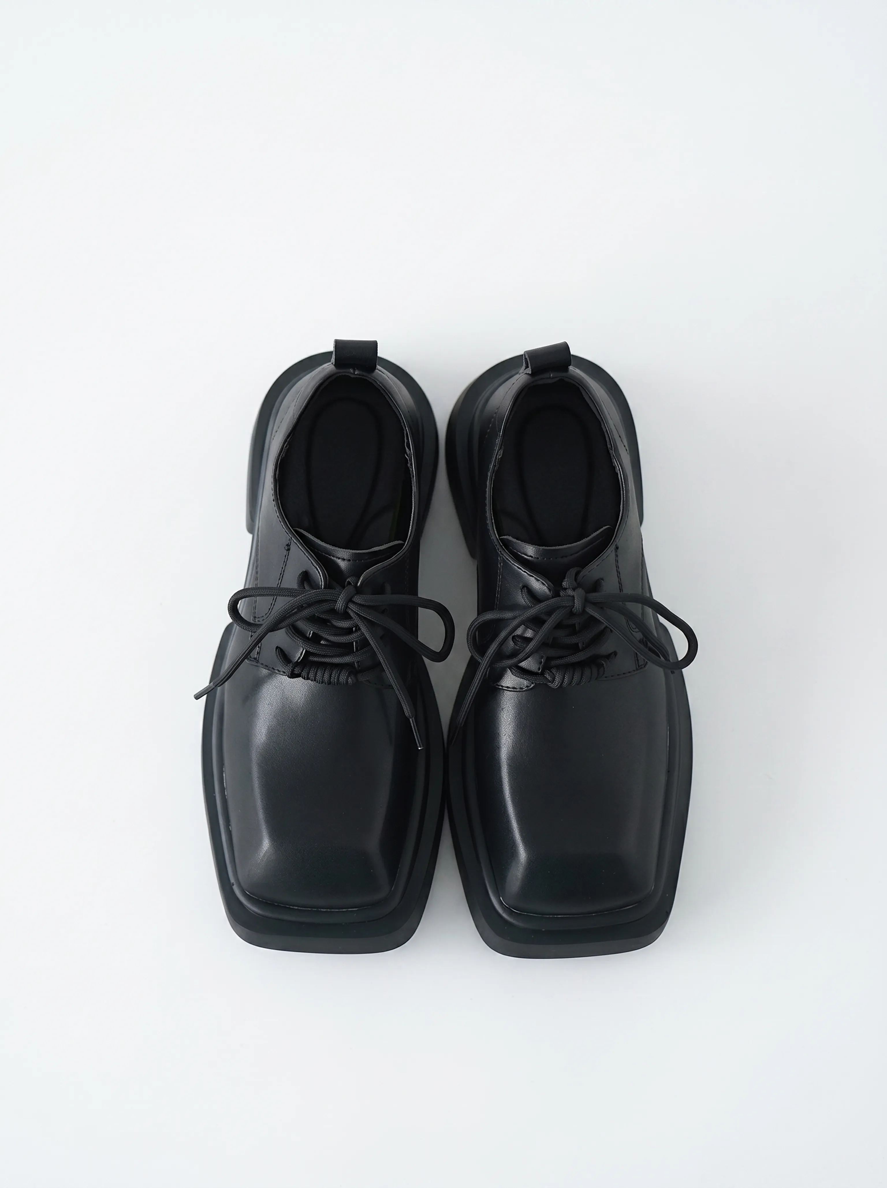 Square-Toe Platform Derbies - Image 4