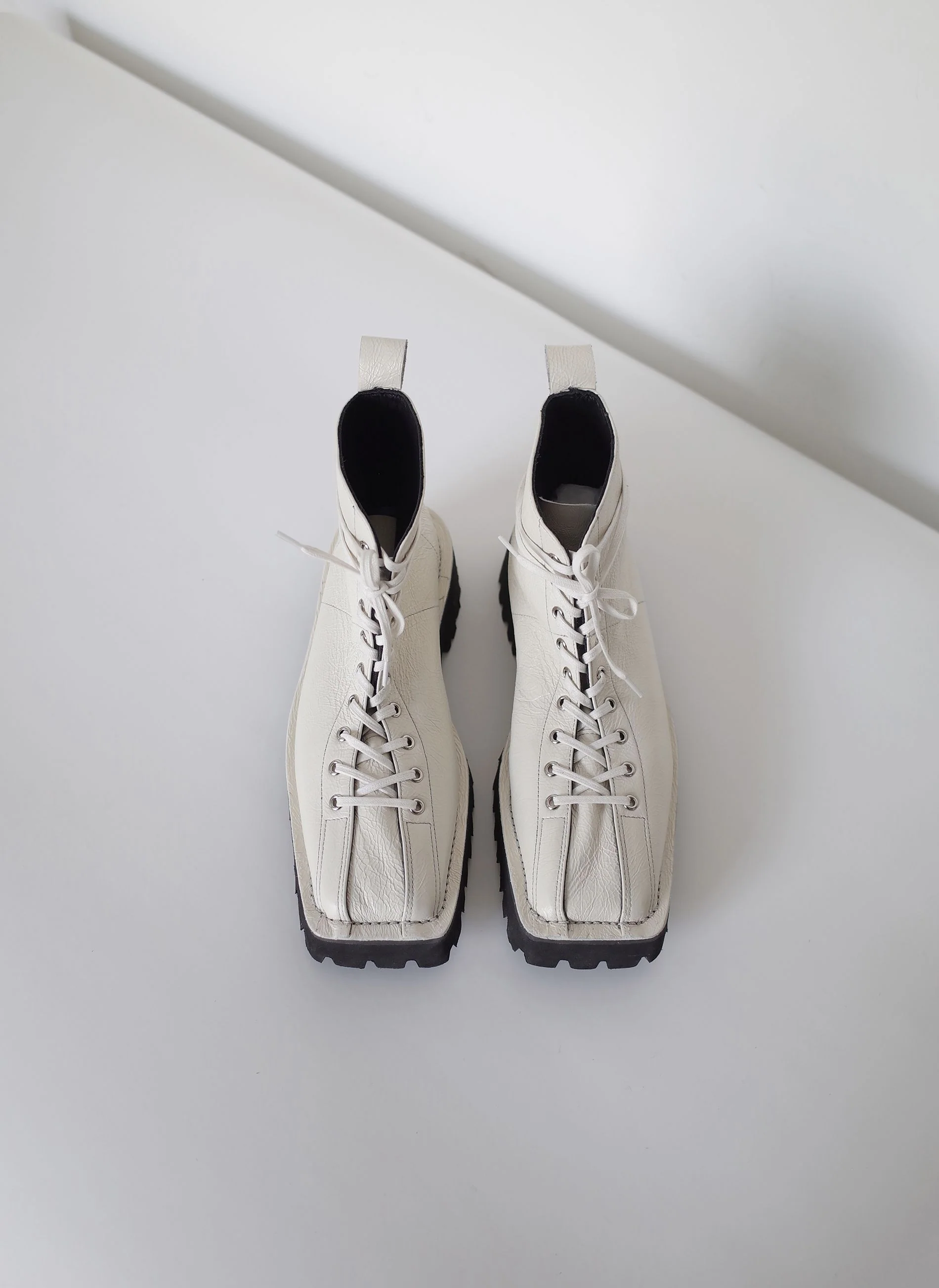 Square Toe Retro Boots - Image 3