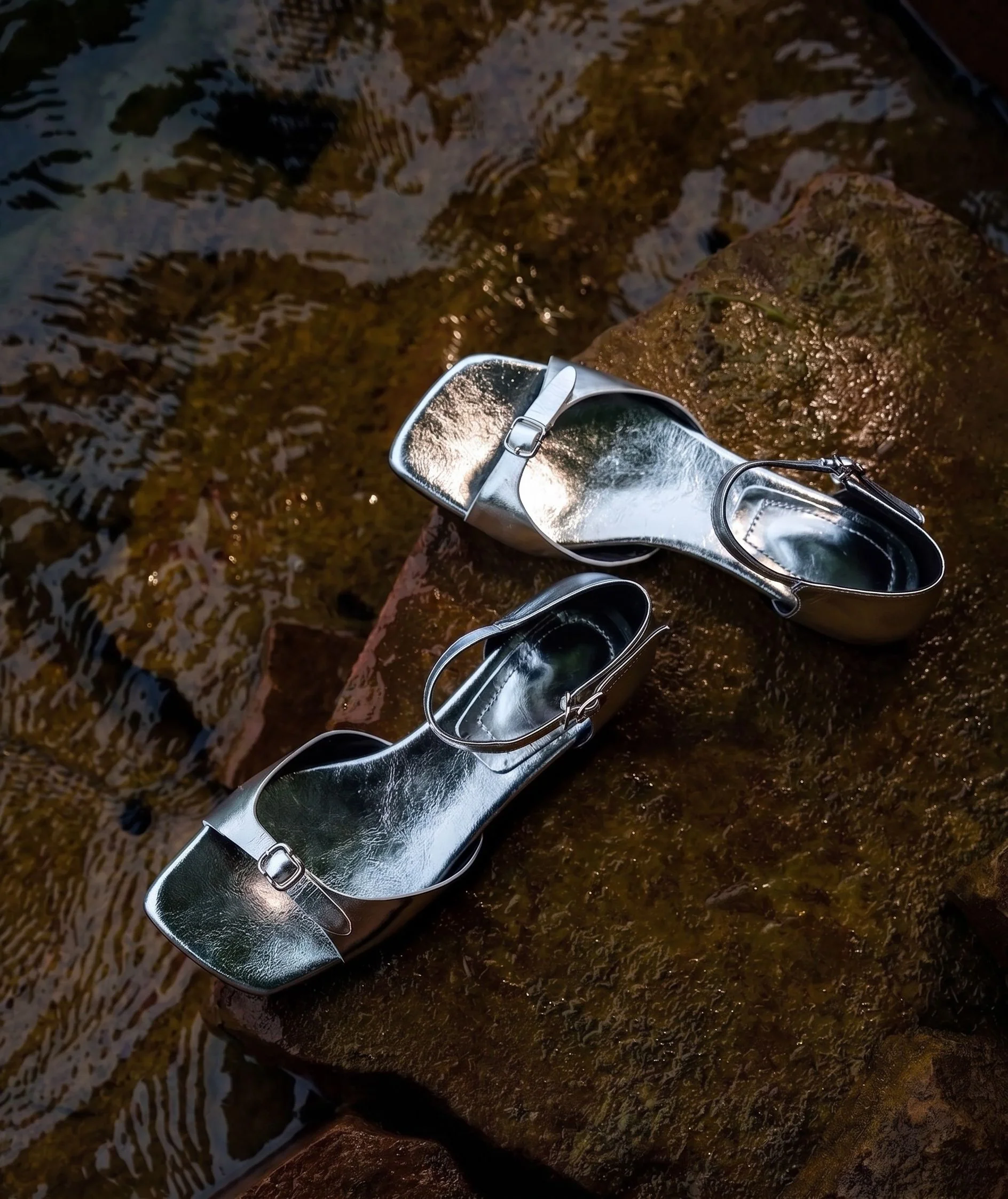 Square-Toe Slingbacks - Image 2