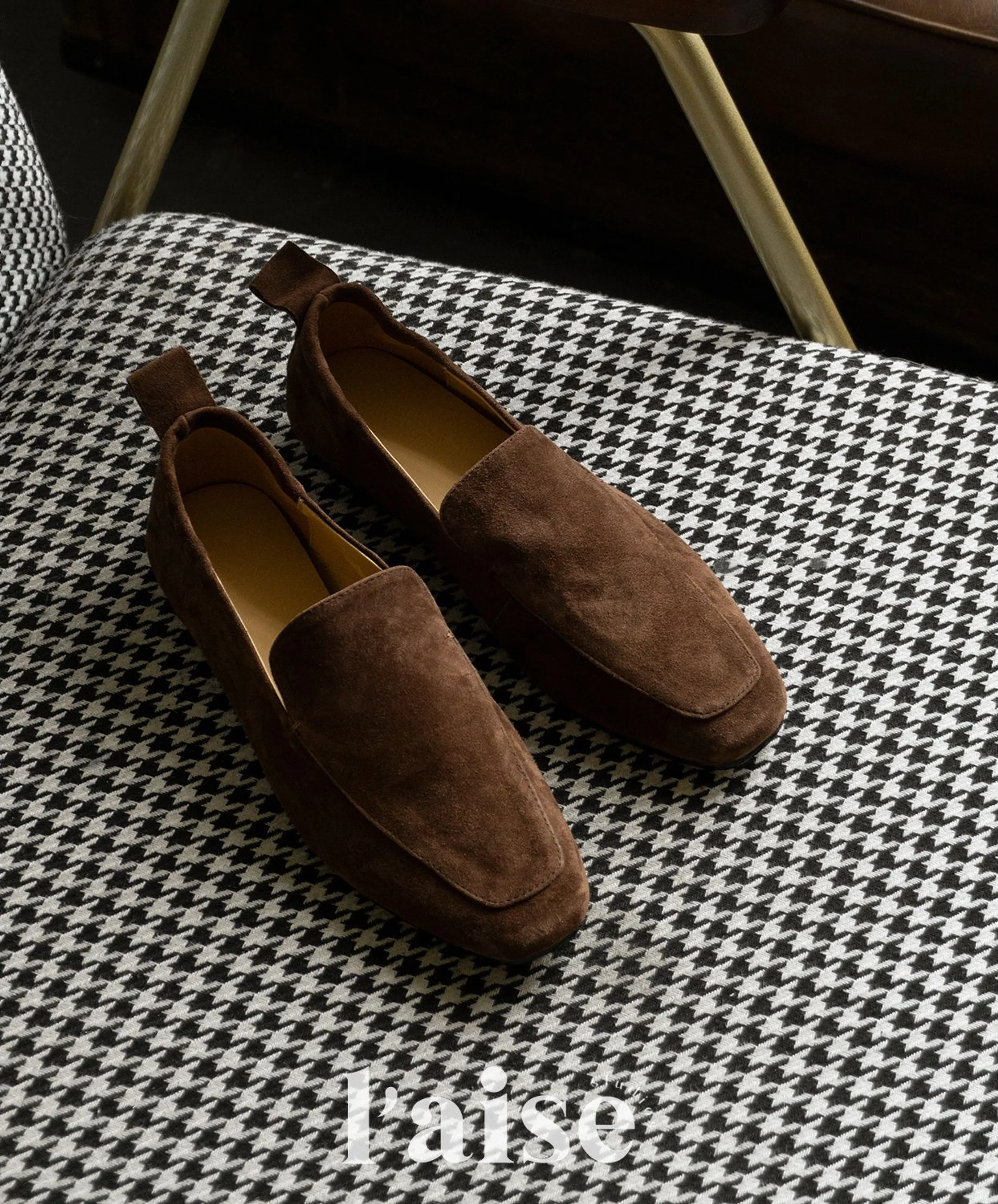 Square-Toe Suede Loafers - Image 7