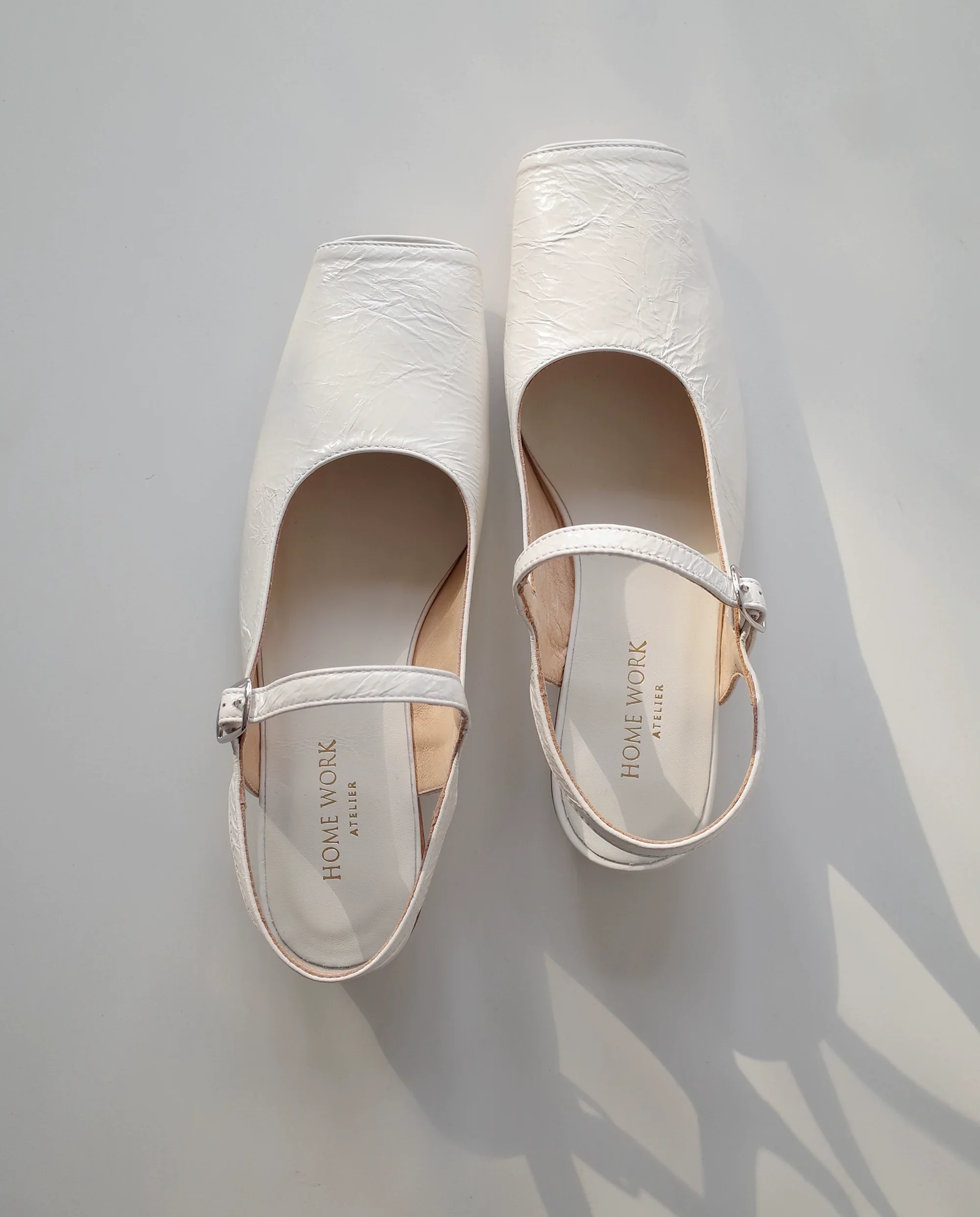Square-Toed Mary Jane Shoes - Image 2