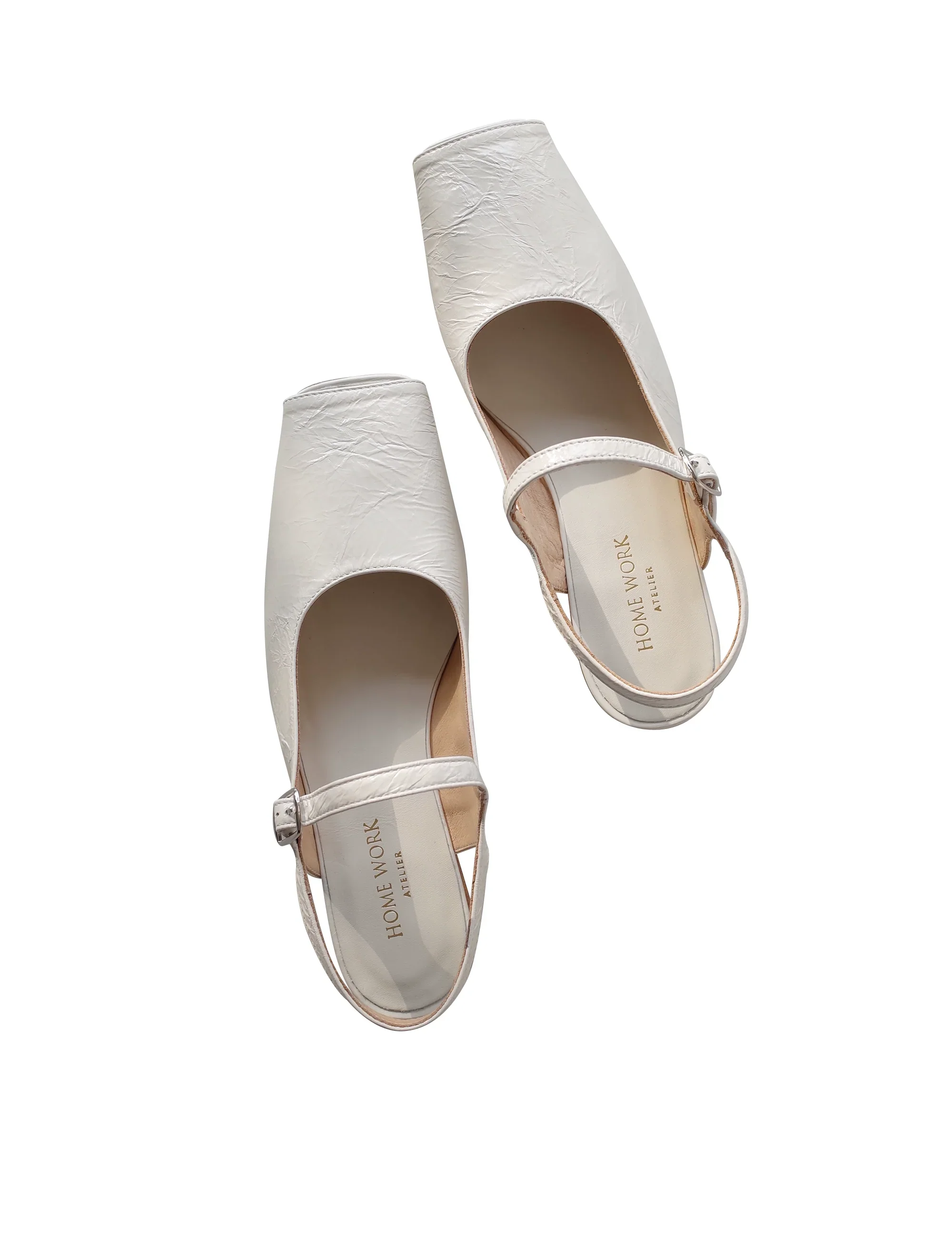 Square-Toed Mary Jane Shoes - Image 4