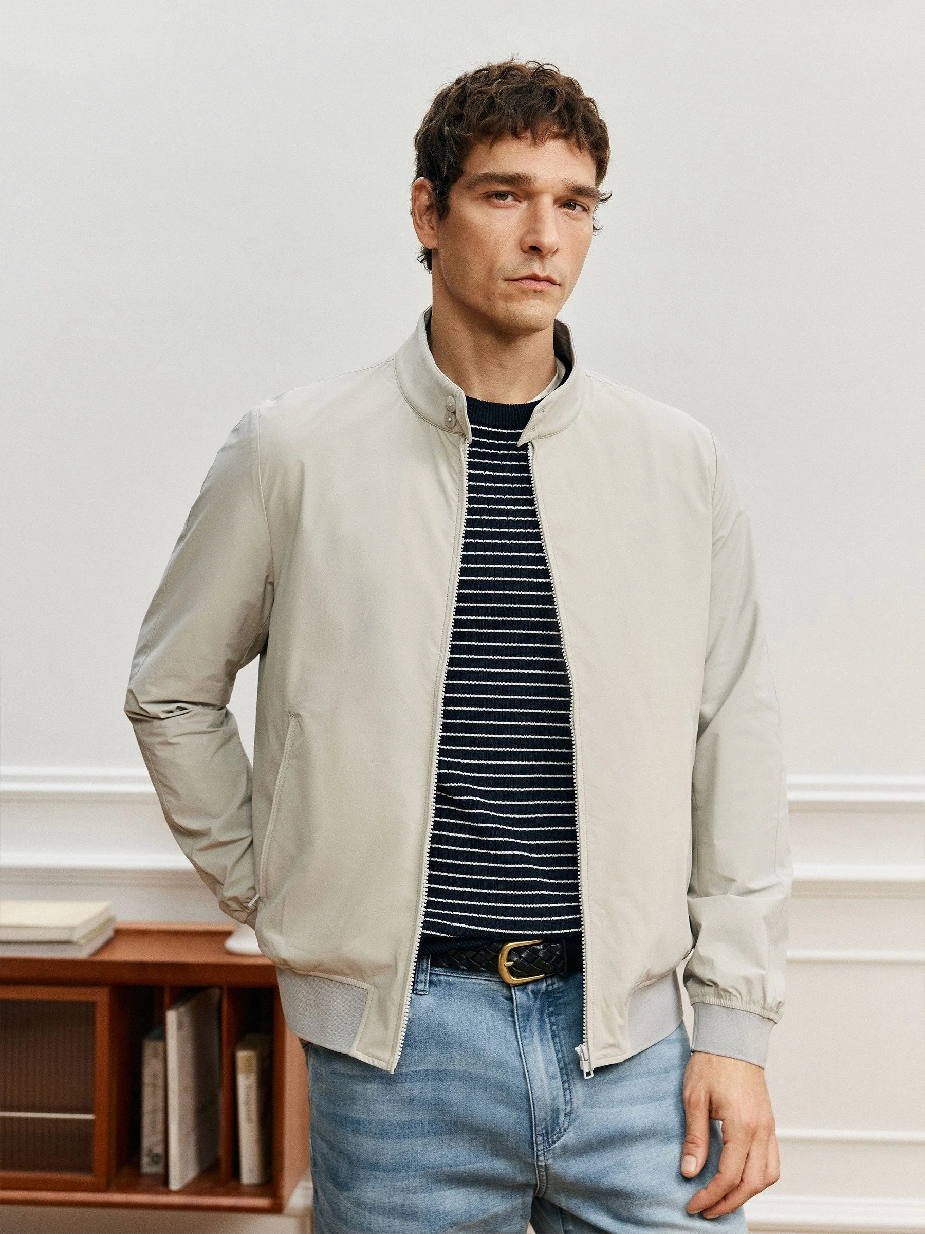 Stand Collar Bomber - Image 4