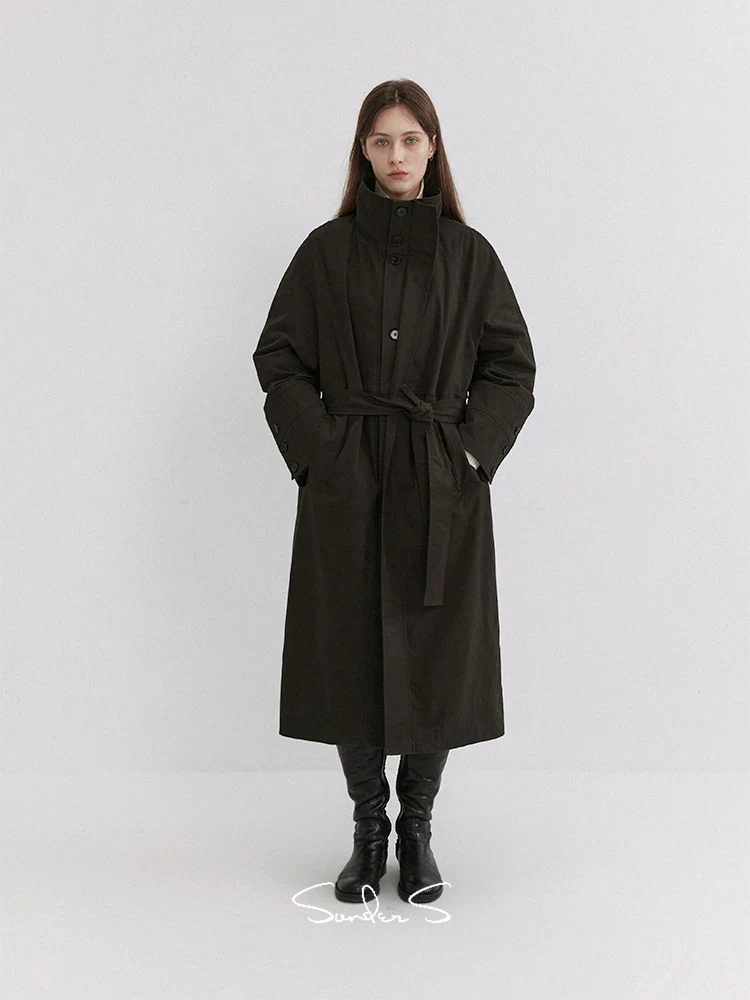 Stand-Collar Down Coat - Image 5
