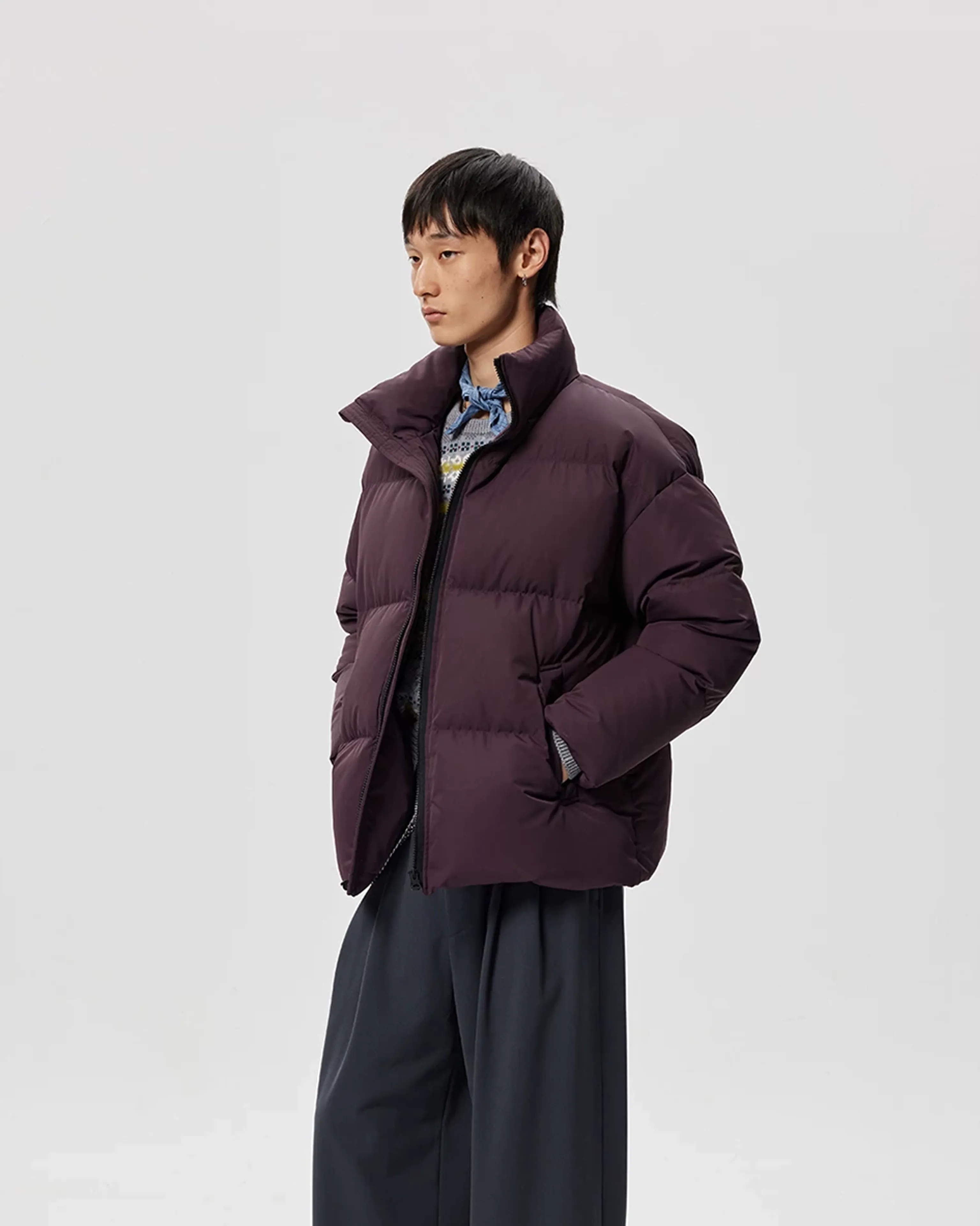Stand Collar Down Puffer - Image 3