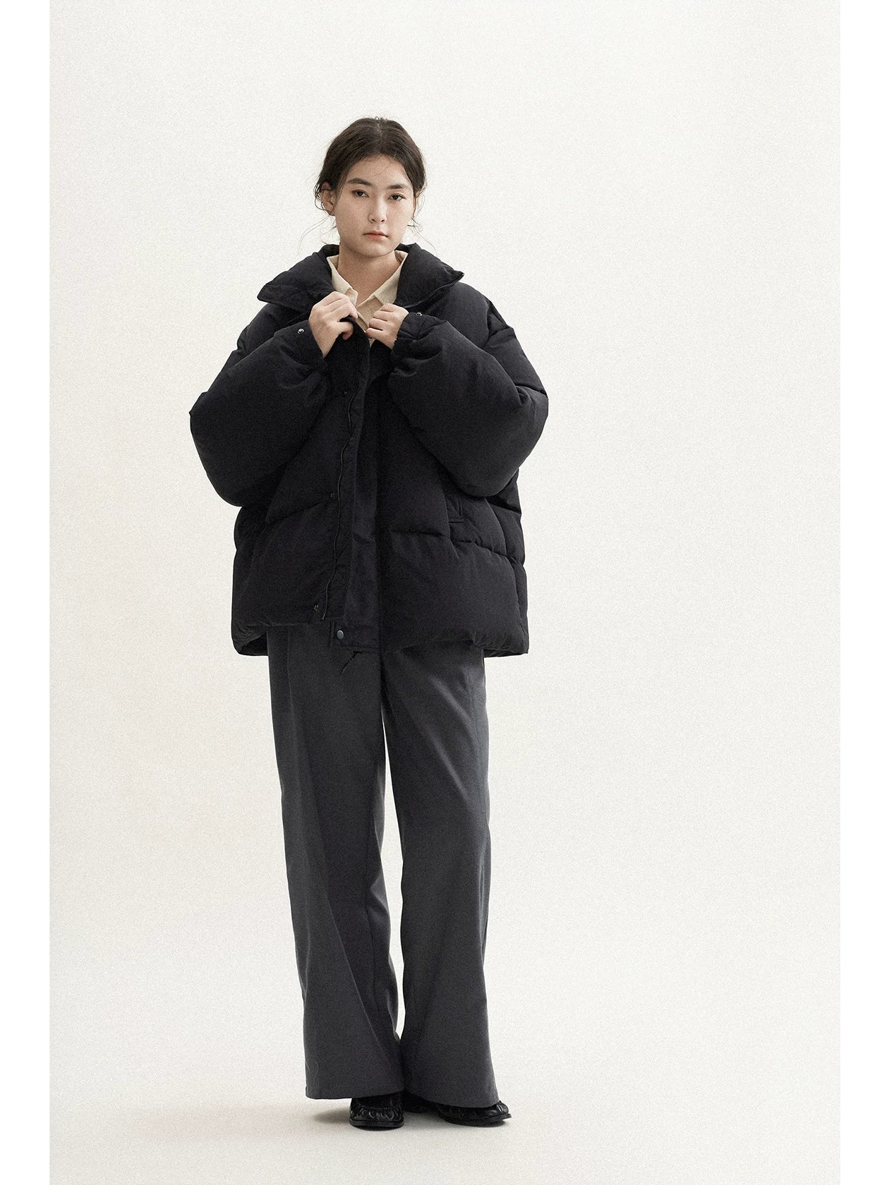 Stand Collar Down Puffer - Image 5