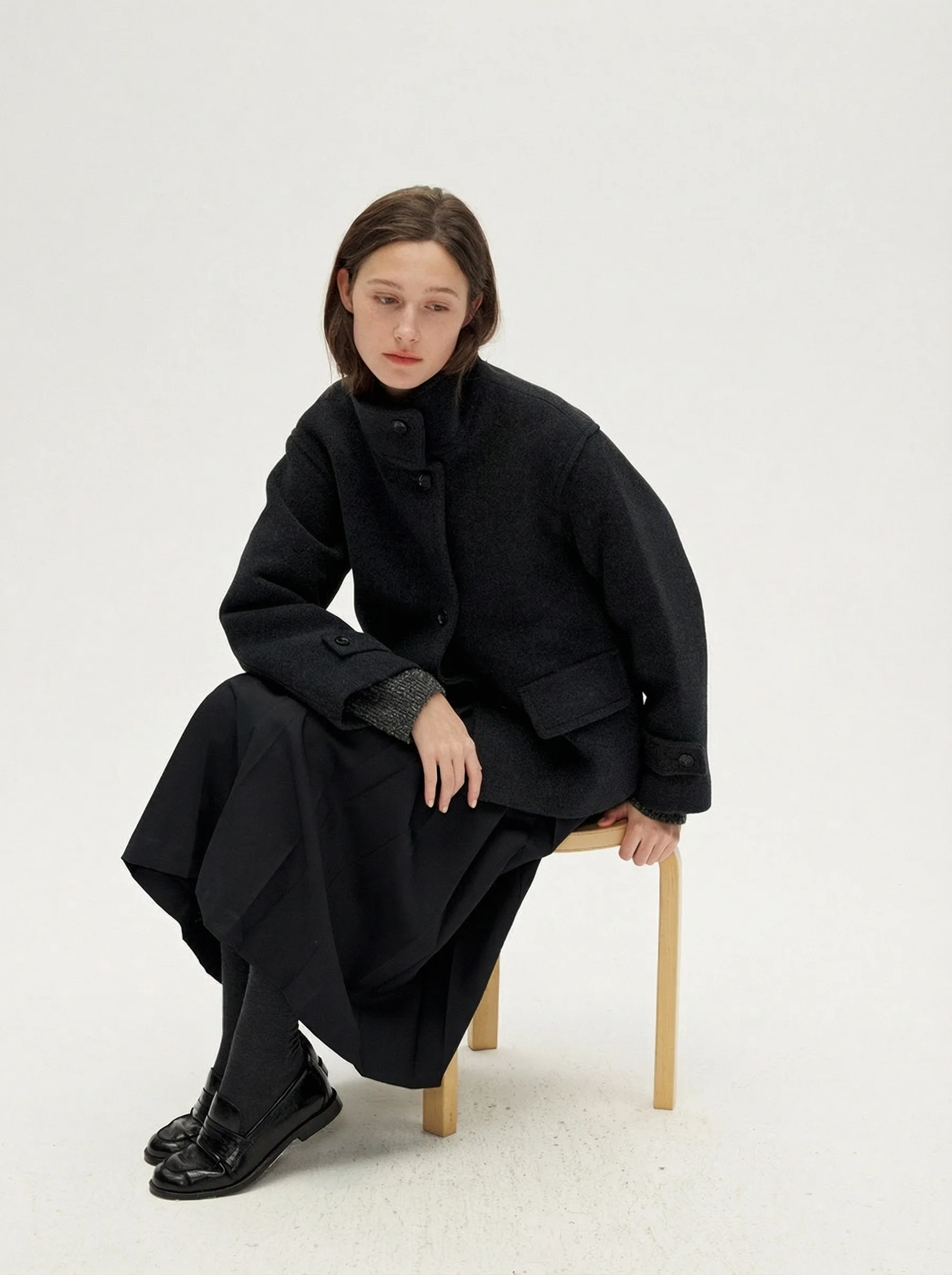 Stand Collar Jacket - Image 5