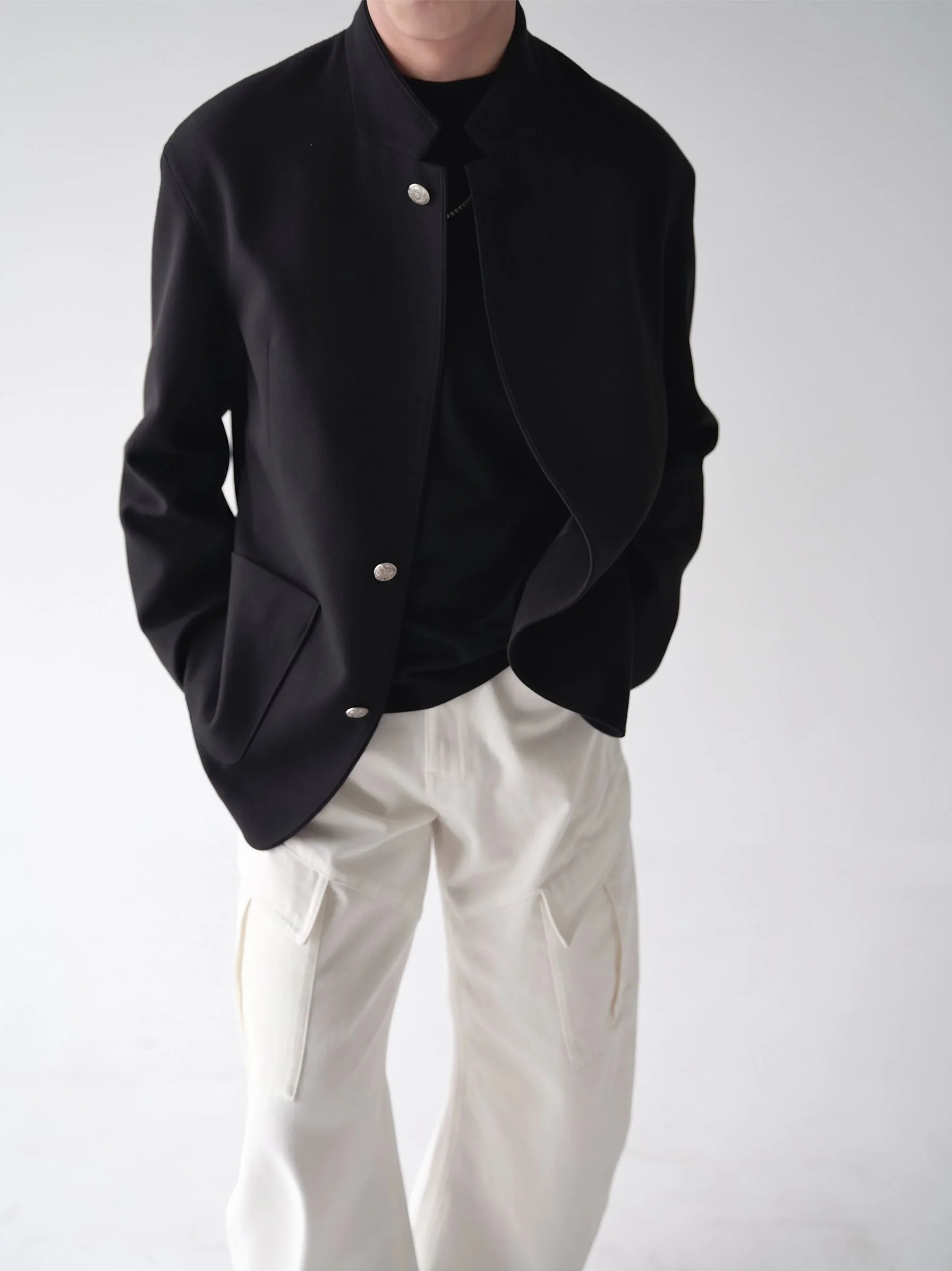 Stand Collar Jacket - Image 6