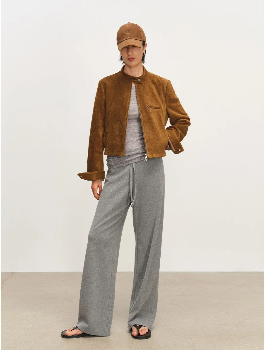 Stand-Collar Moto Jacket - Image 5