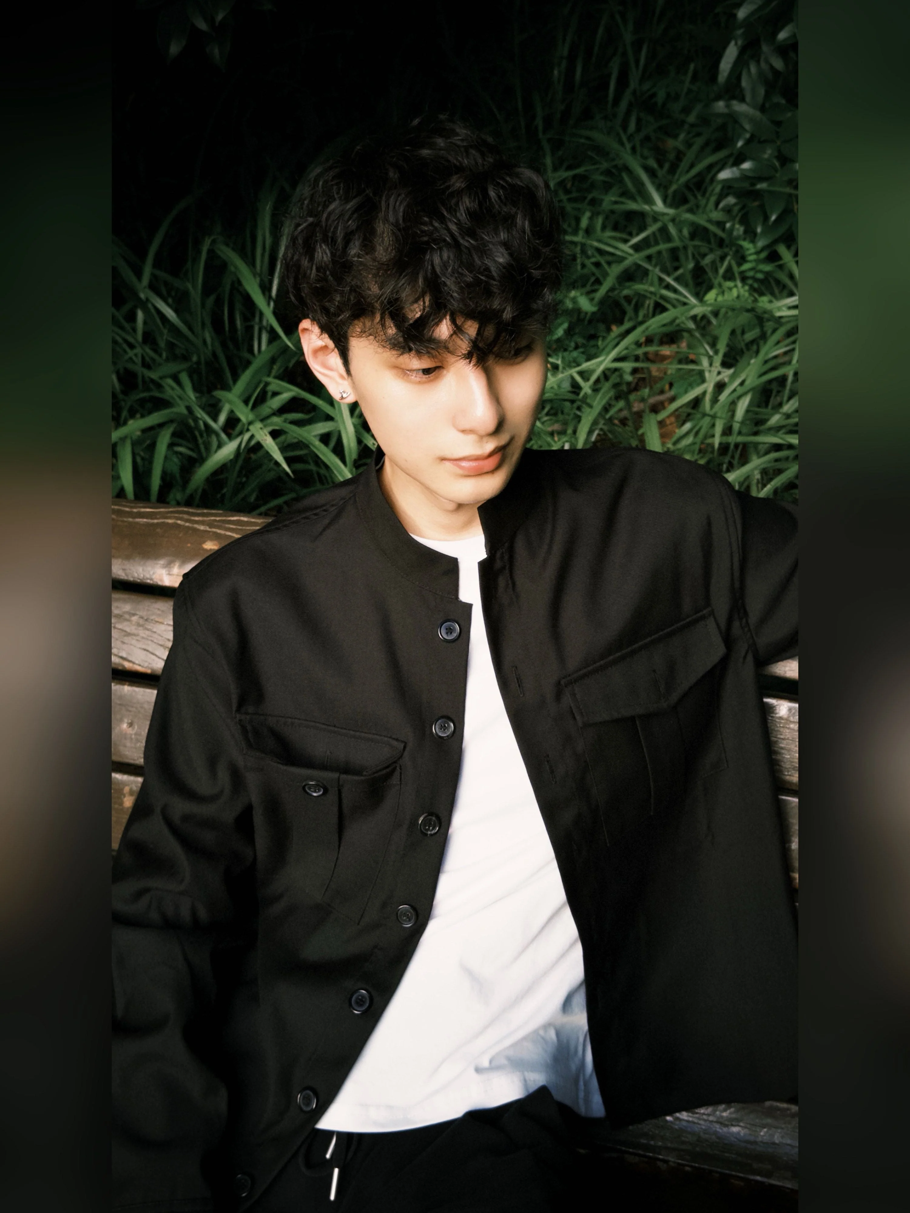 Stand Collar Overshirt - Image 2
