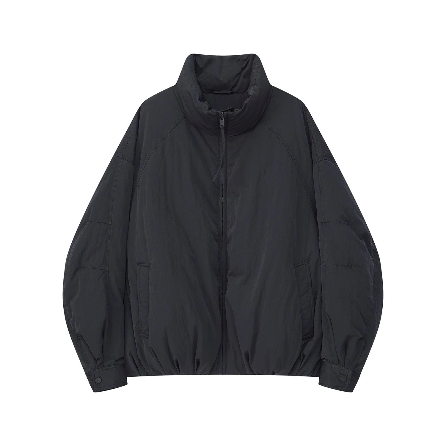 Stand Collar Puffer Jacket - Image 5