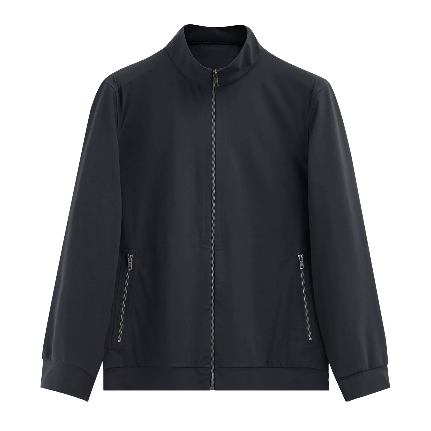 Stand-Collar Stretch Zip Jacket - Image 6