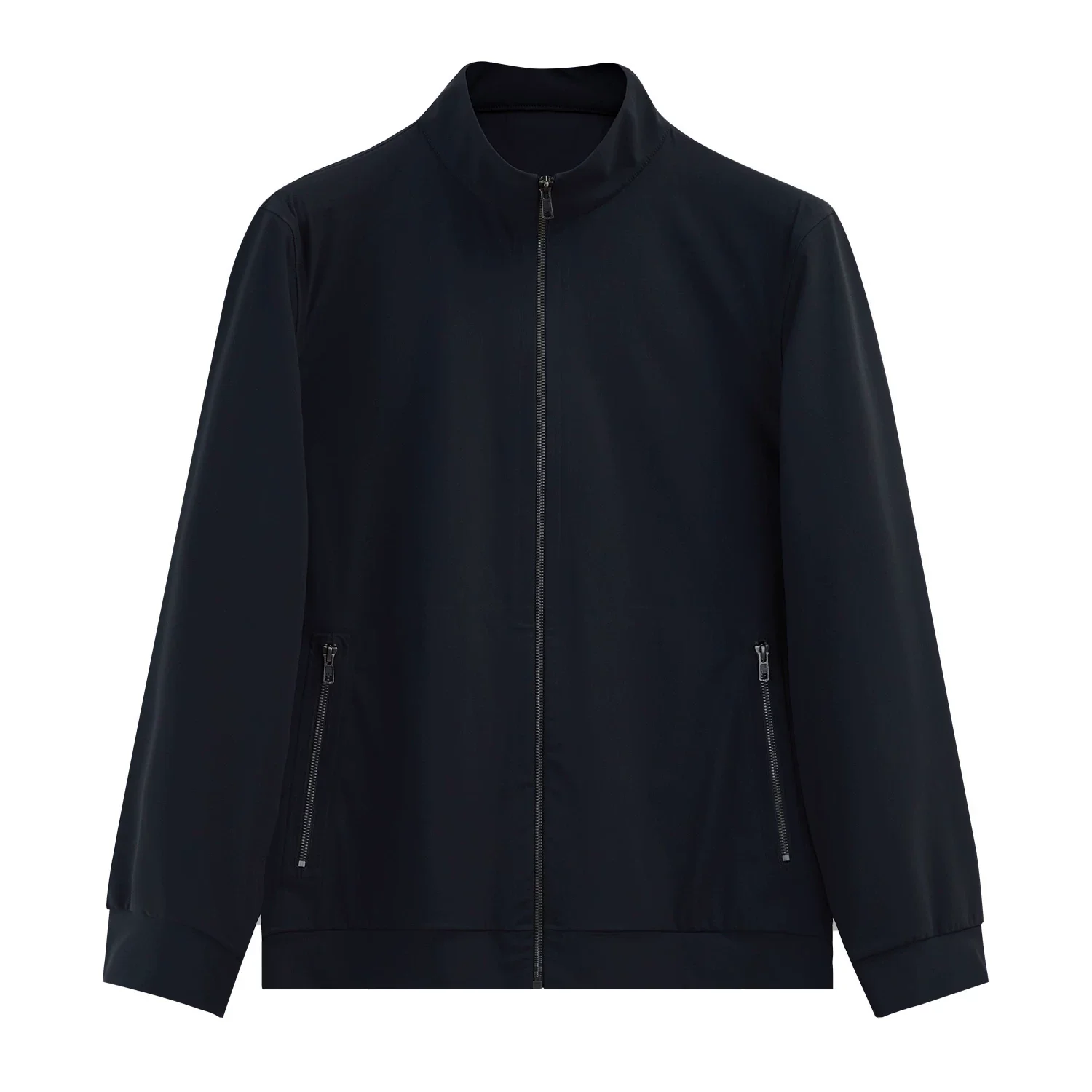 Stand-Collar Stretch Zip Jacket - Image 7