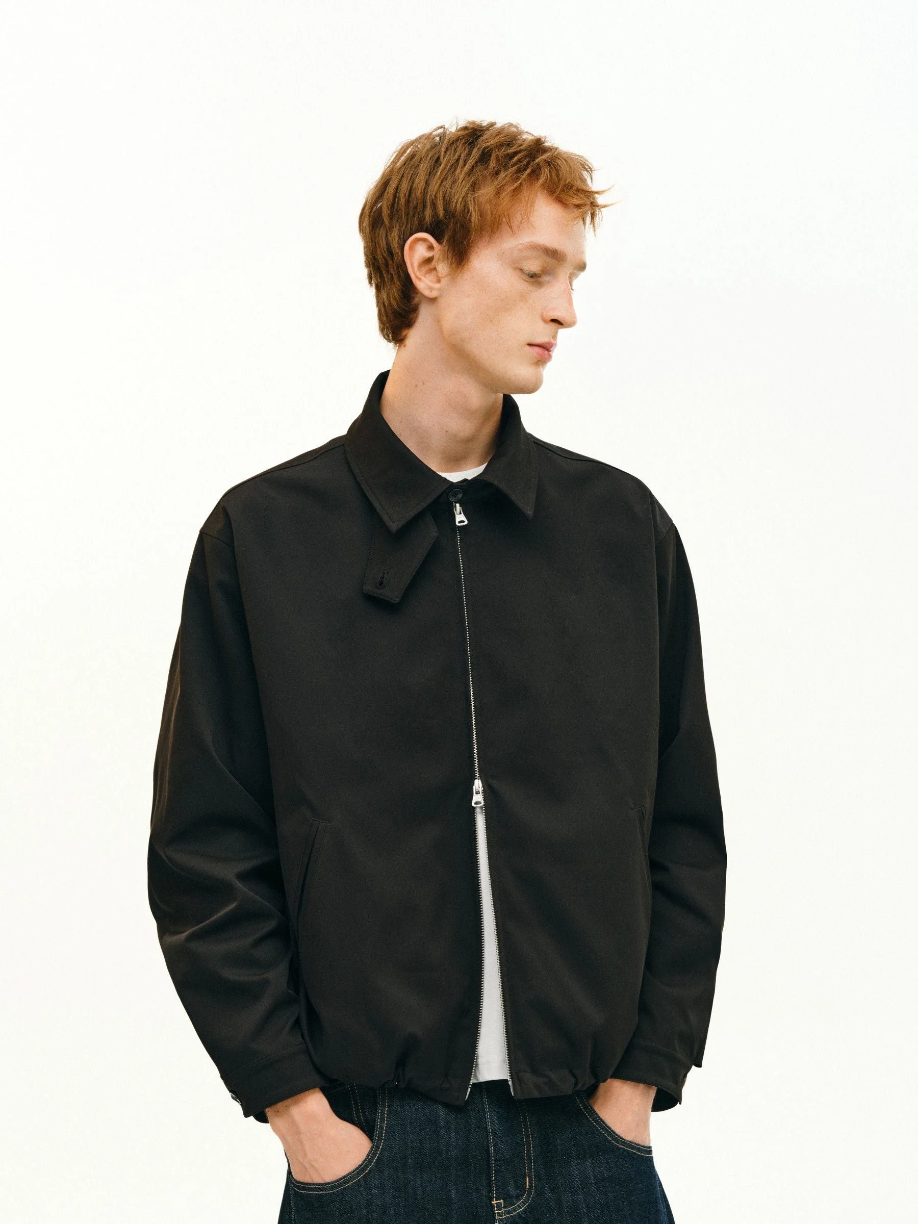 Stand Collar Zip Jacket - Image 4